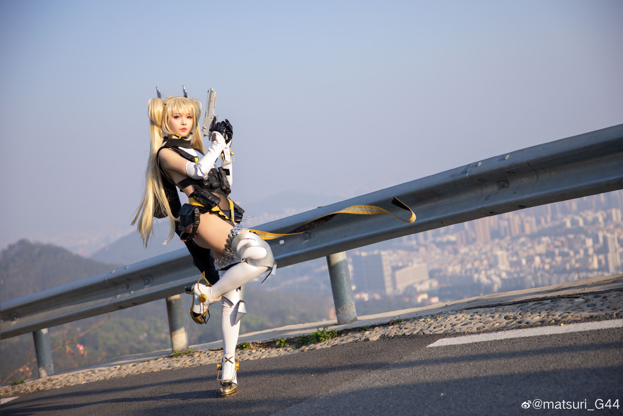 【COS】少女前线  沙鹰-苍穹的迦楼罗@matsuri_G44 COSPLAY-第2张