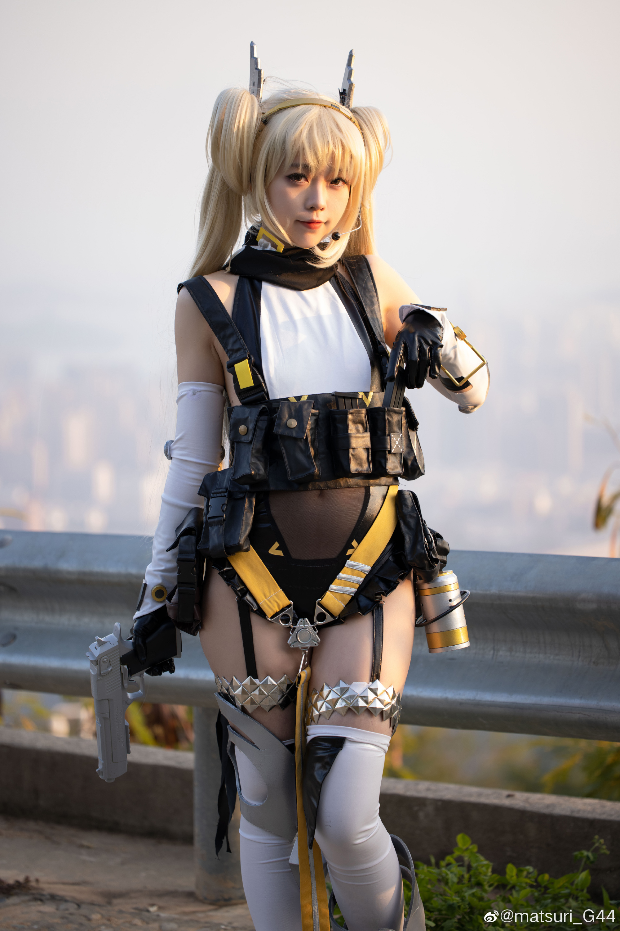 【COS】少女前线  沙鹰-苍穹的迦楼罗@matsuri_G44 COSPLAY-第17张