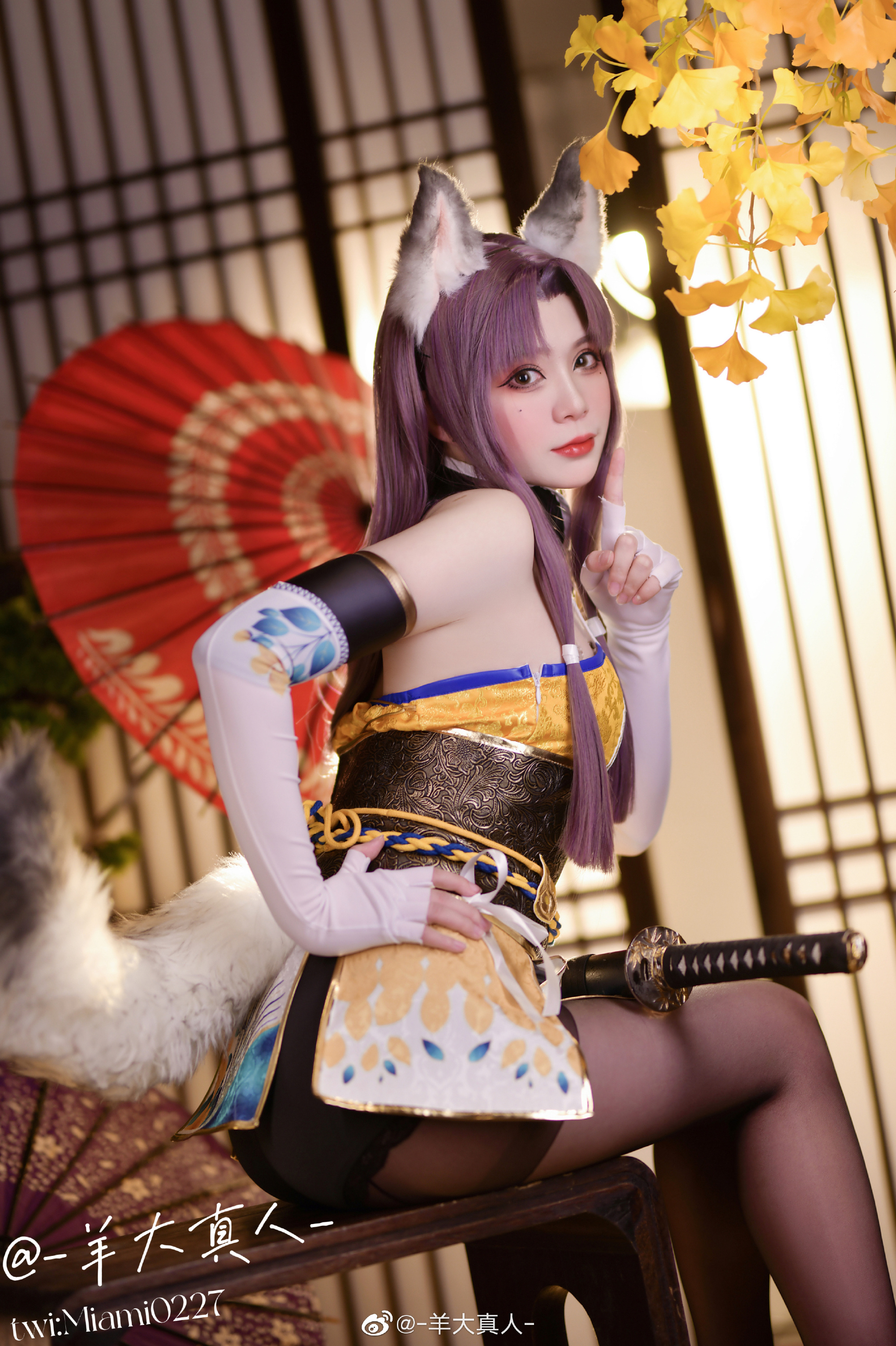 【COS】永劫无间 土御门胡桃「御宅花织」@-羊大真人- COSPLAY-第9张