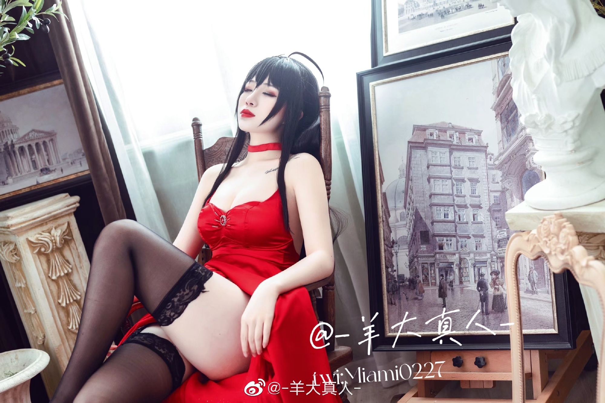 【COS】碧蓝航线  ?大凤「毒苹果」复刻版@-羊大真人- COSPLAY-第7张