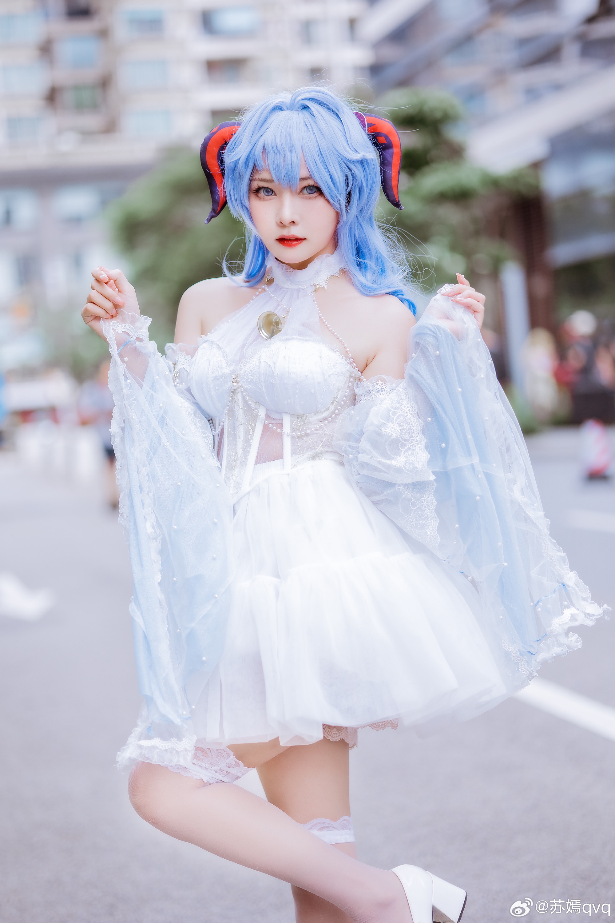 原神 甘雨同人花嫁@苏嫣qvq COSPLAY-第9张