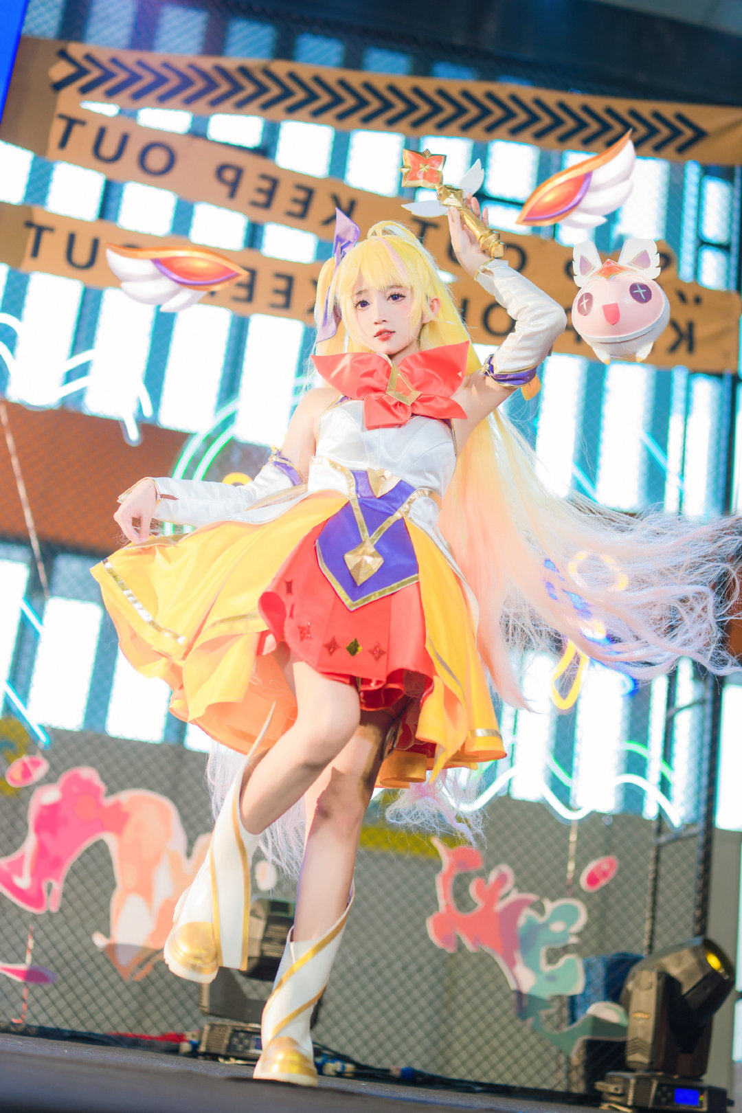 【COS】王者荣耀 星之守护者 萨勒芬妮@关关之猪w COSPLAY-第1张