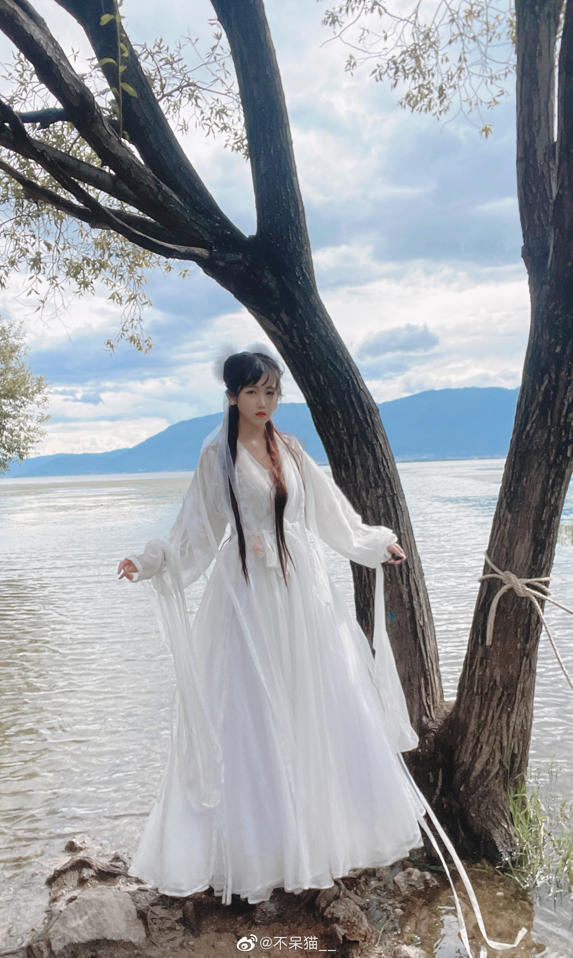 今天整一个不一样的 ​​​小龙女@不呆猫__ COSPLAY-第6张