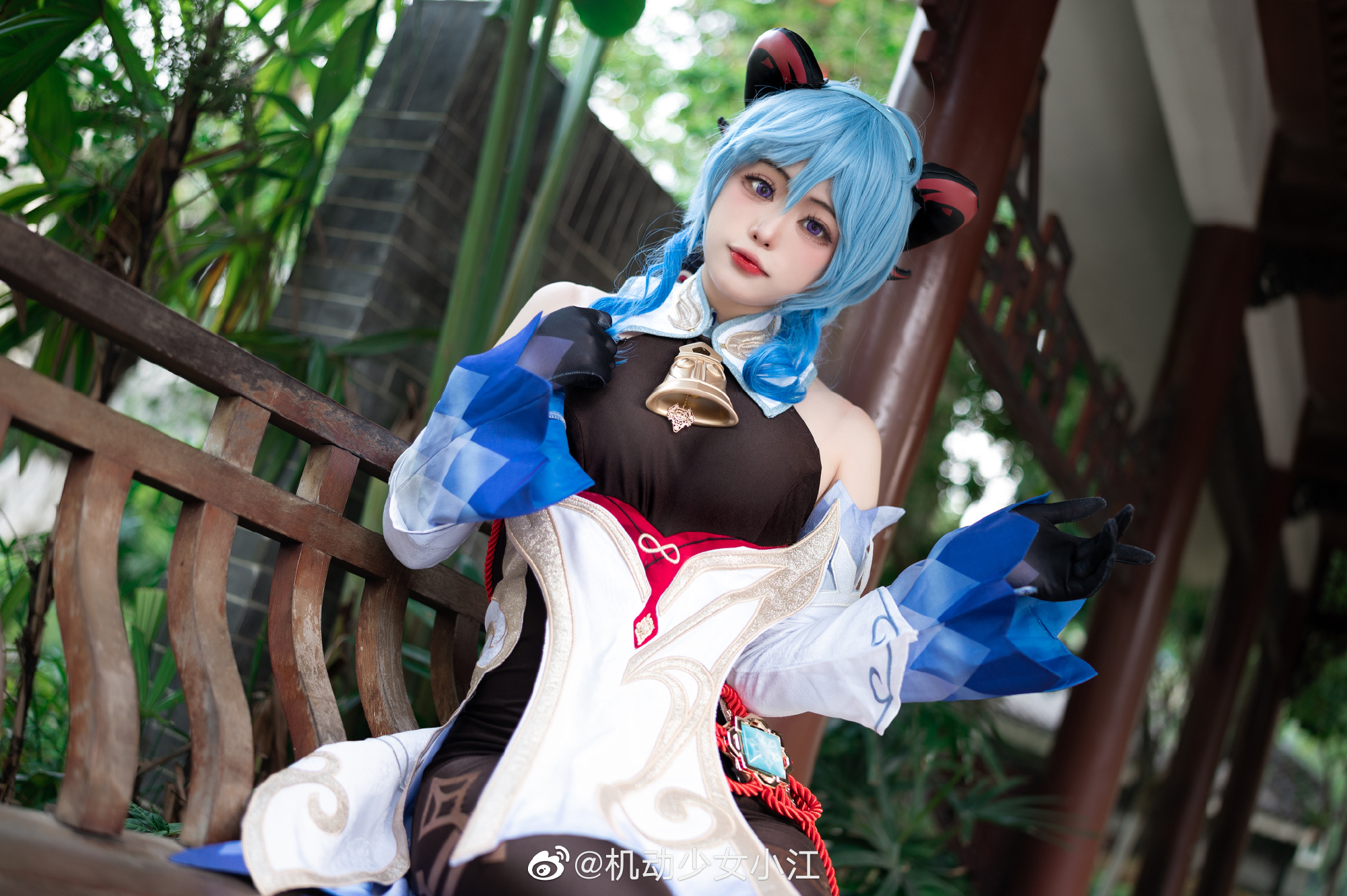 【COS】荒梦藏虞渊 原神甘雨 名字是...甘雨@机动少女小江 COSPLAY-第2张