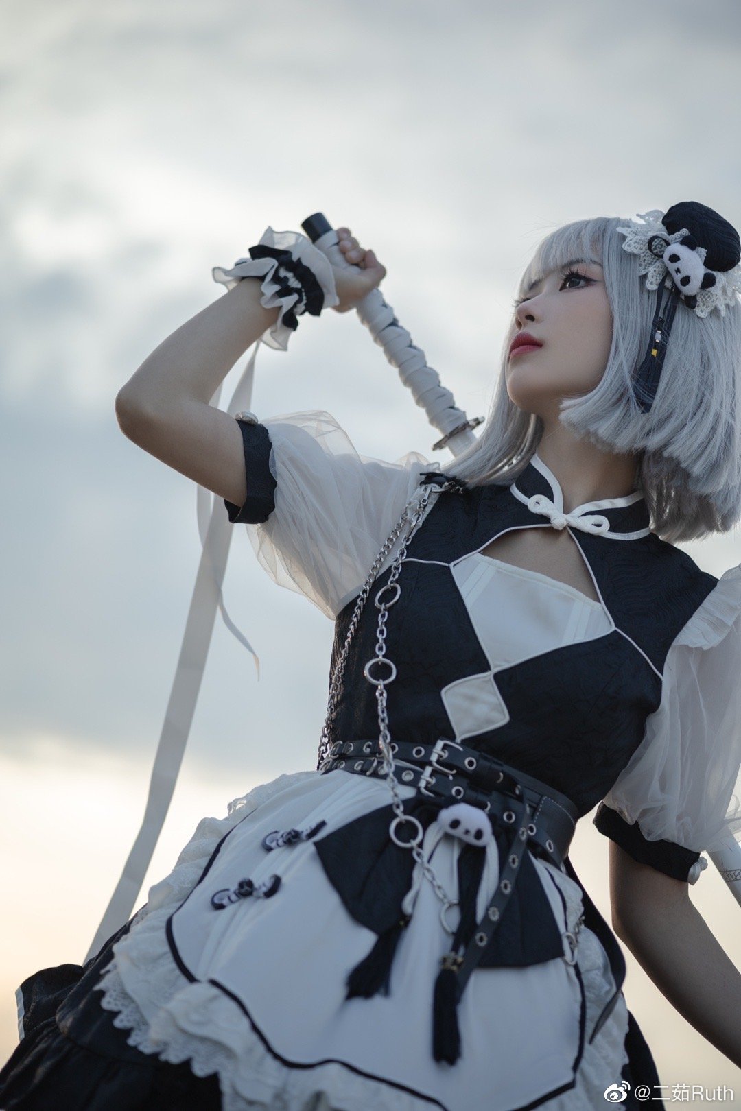 图片[2]-lolita装扮 从黄昏拍到天黑@二茹Ruth-米哈社