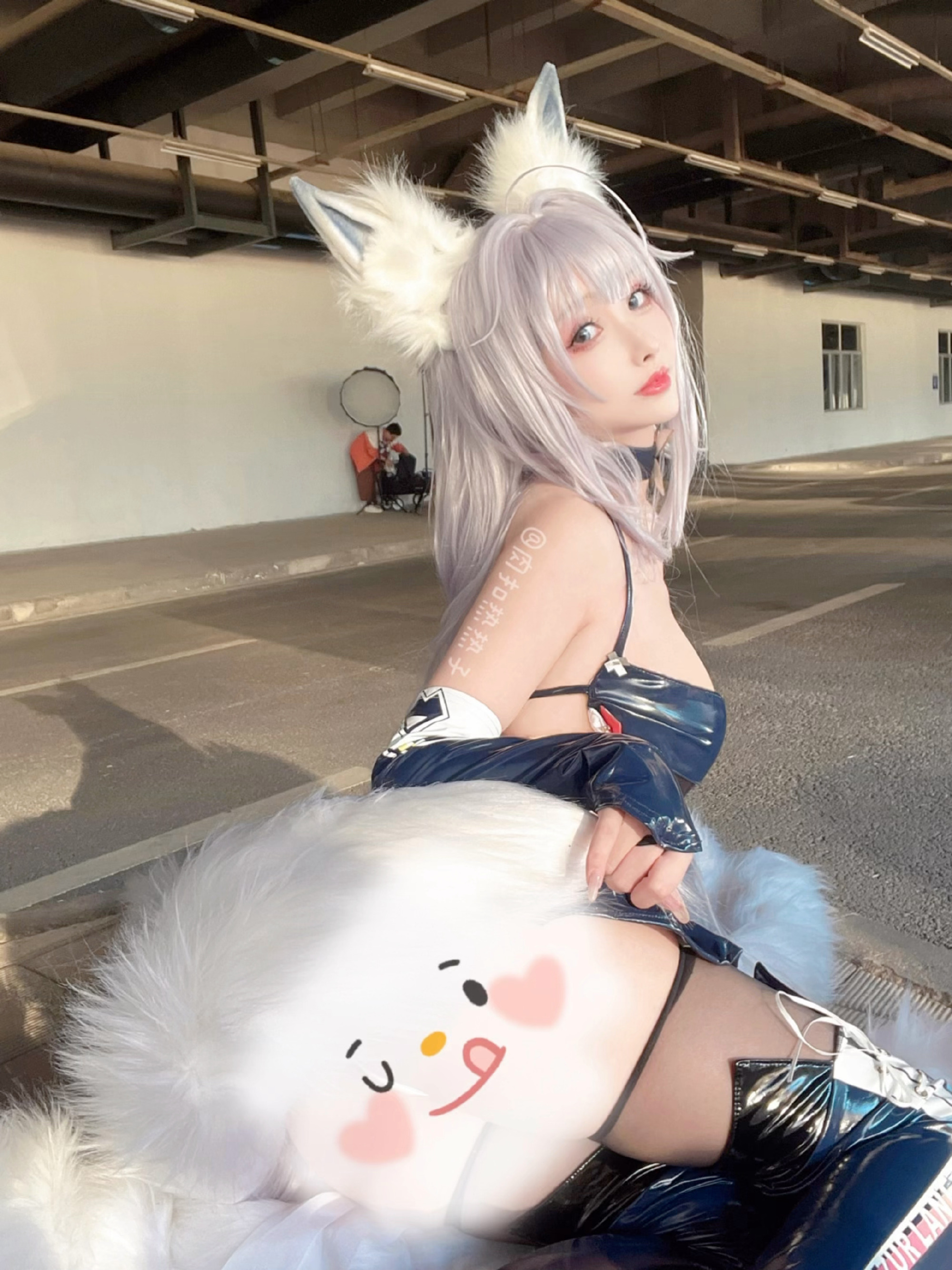 碧蓝航 是迷迷糊糊的白色大狐狸♡@肉扣热热子 COSPLAY-第9张