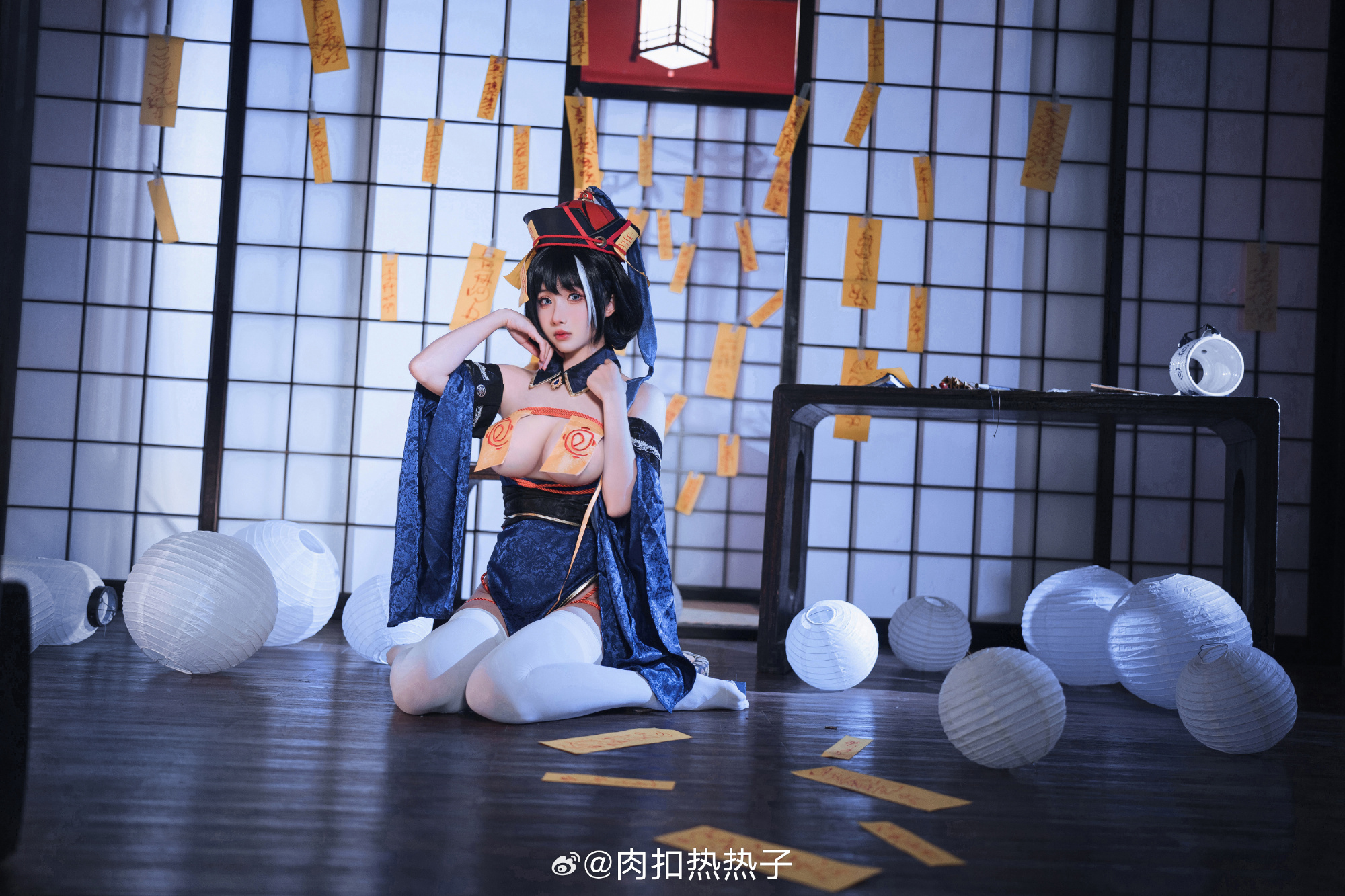 碧蓝航线 是可爱的僵尸娘华甲哦❤@肉扣热热子 COSPLAY-第6张