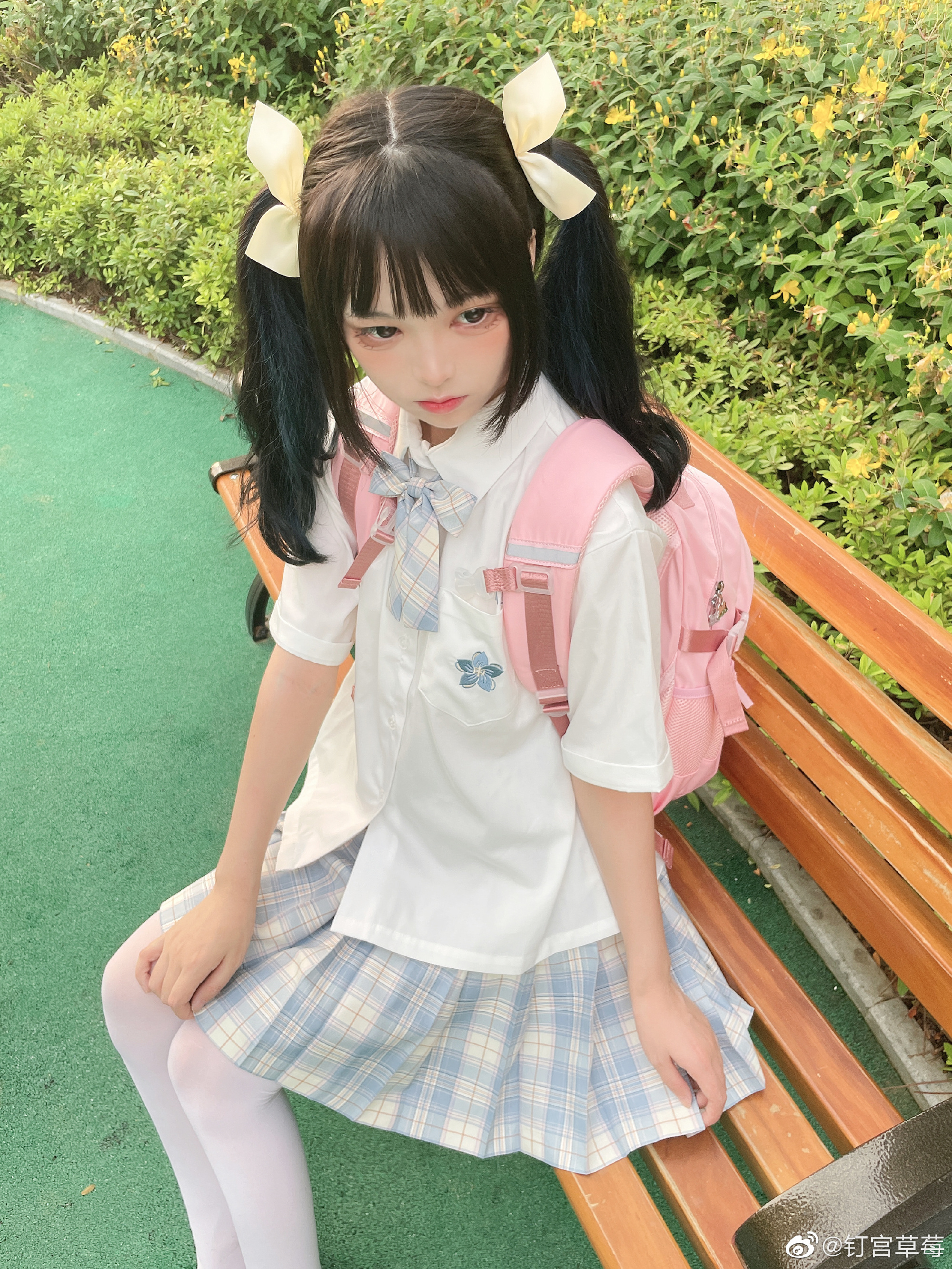 图片[2]-jk日常 今天放学必须陪我去游乐园玩！@钉宫草莓-米哈社