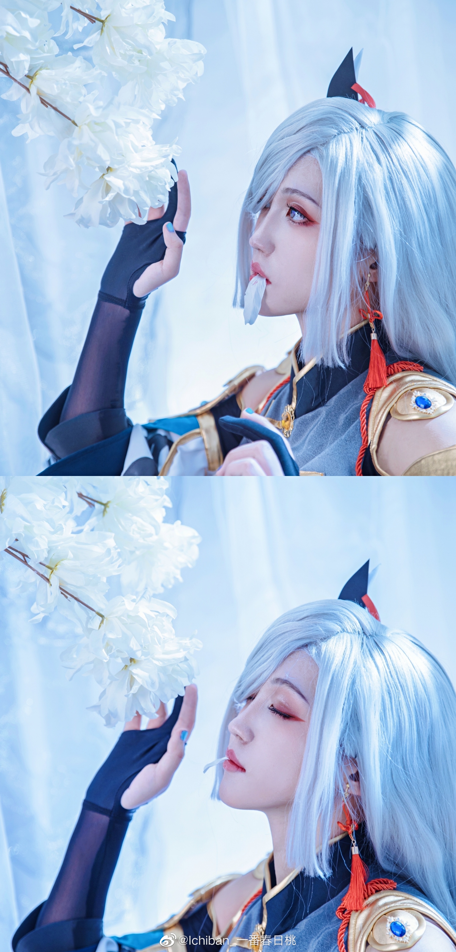 2.4就要来啦，准备好原石迎接申鹤小姐了嘛 原神@Ichiban_一番春日桃 COSPLAY-第3张