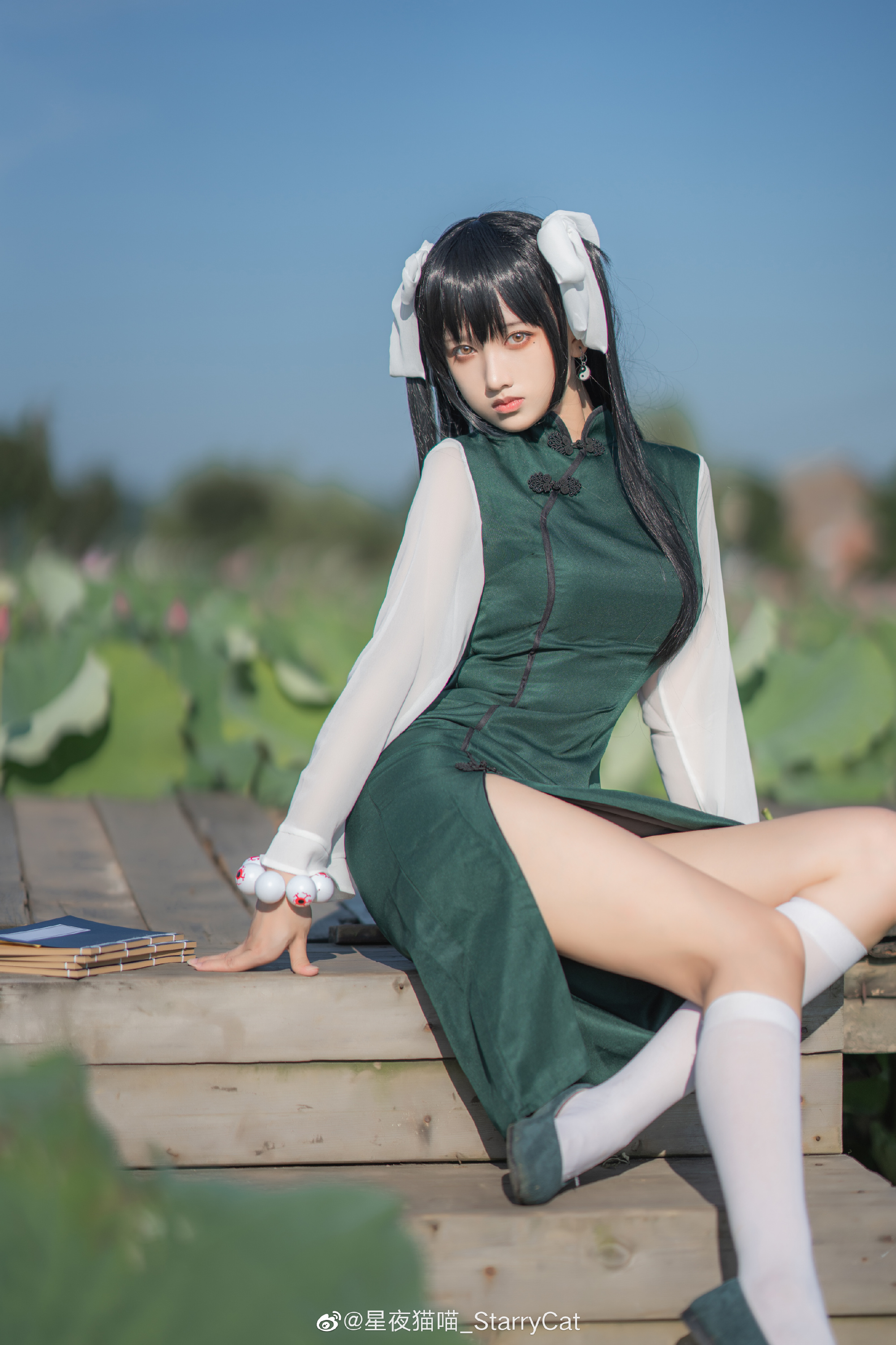 【cos正片】?相貌平平的赶尸人——药指@星夜猫喵_StarryCat COSPLAY-第3张