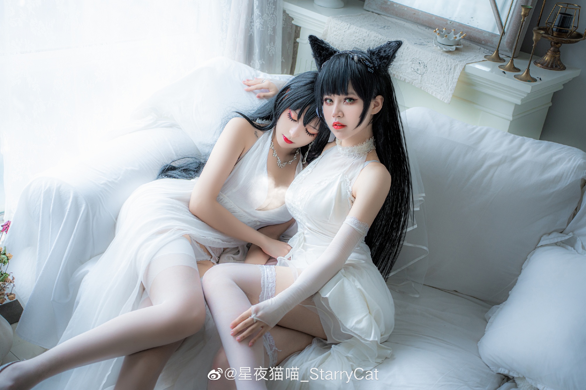 大凤花嫁@星夜猫喵_StarryCat 爱宕犬@爱吃肉的蘑菇菌a COSPLAY-第5张