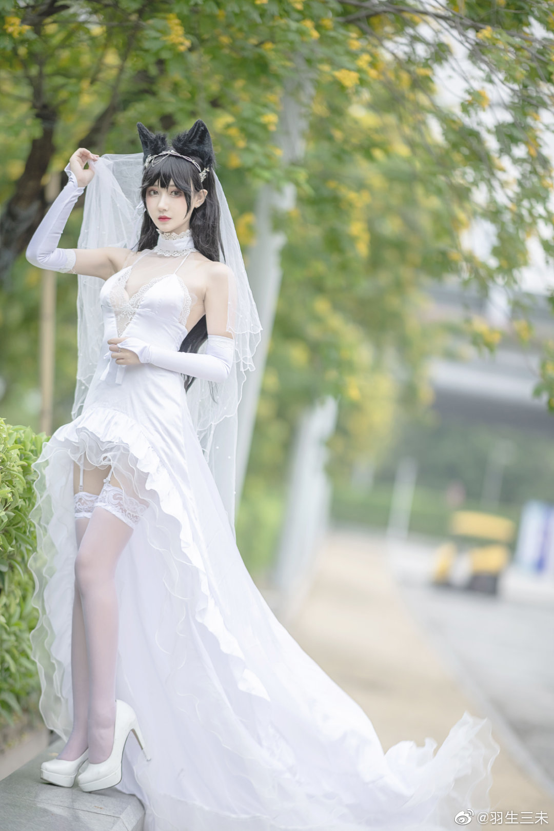 【COS】爱宕白花的誓言 碧蓝航线 爱宕 犬@羽生三未 COSPLAY-第11张