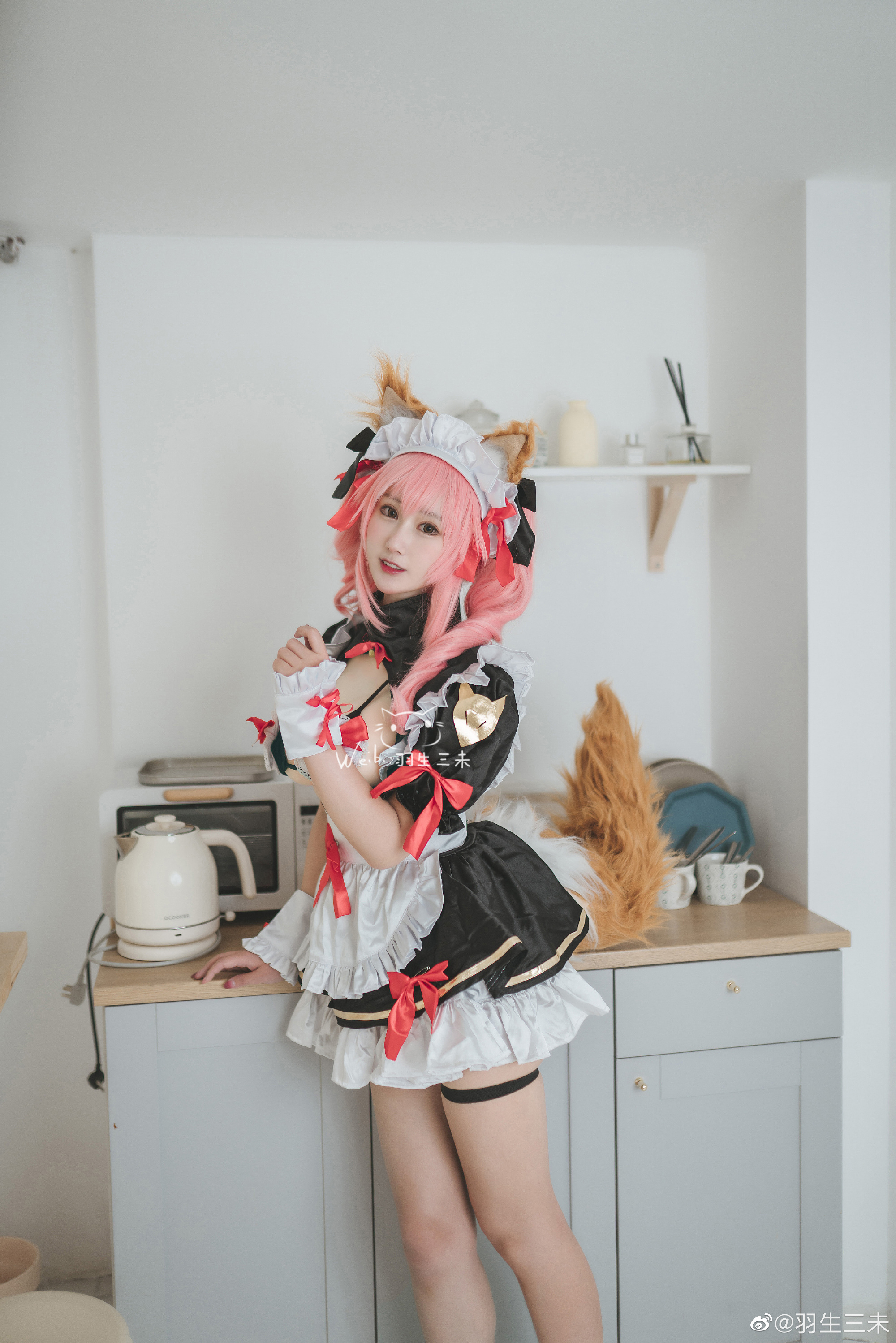 【COS】Fate/Grand Order 玉藻前cos@羽生三未 COSPLAY-第7张