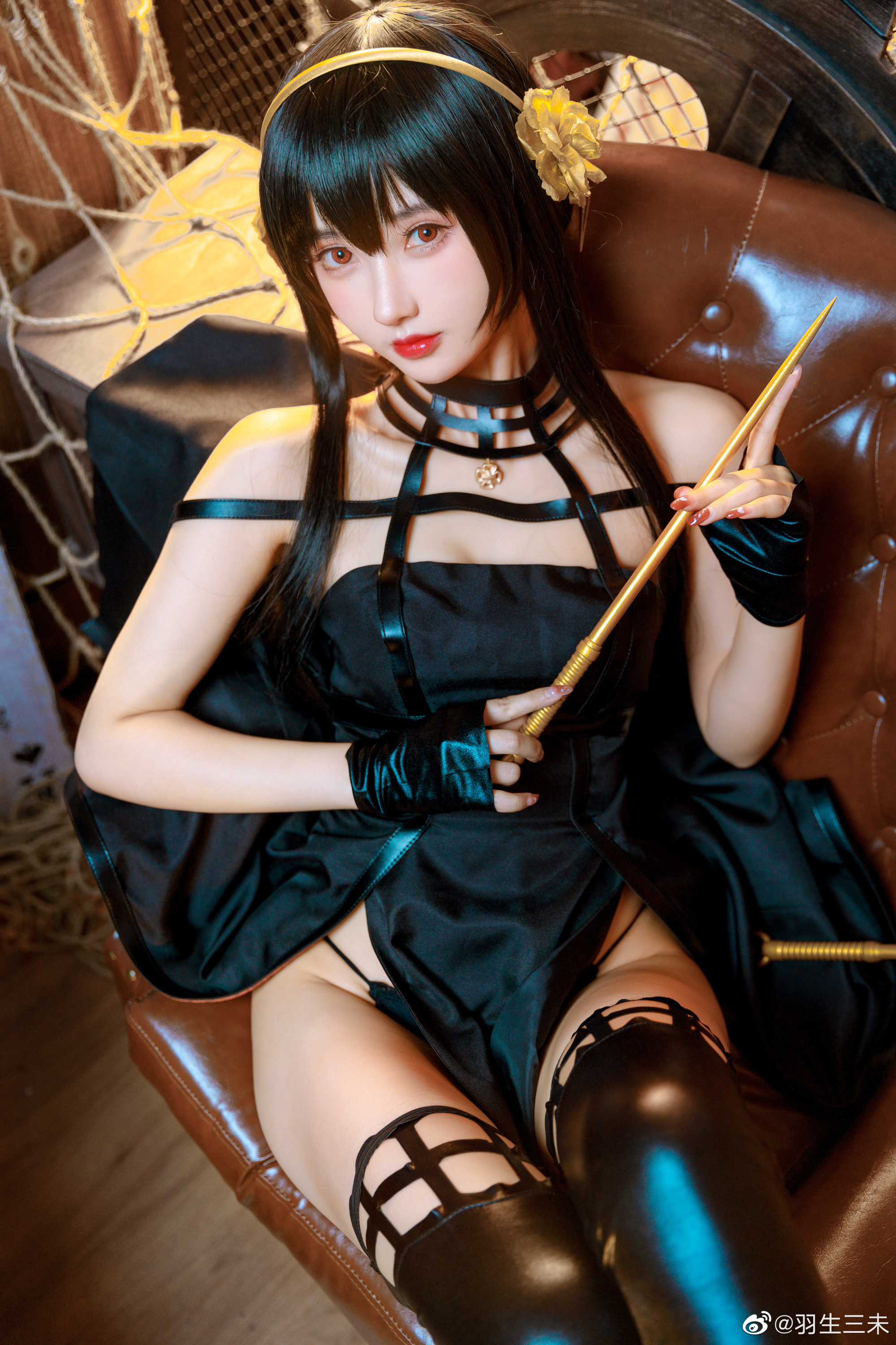 【COS】间谍过家家 约尔·福杰@羽生三未 COSPLAY-第2张
