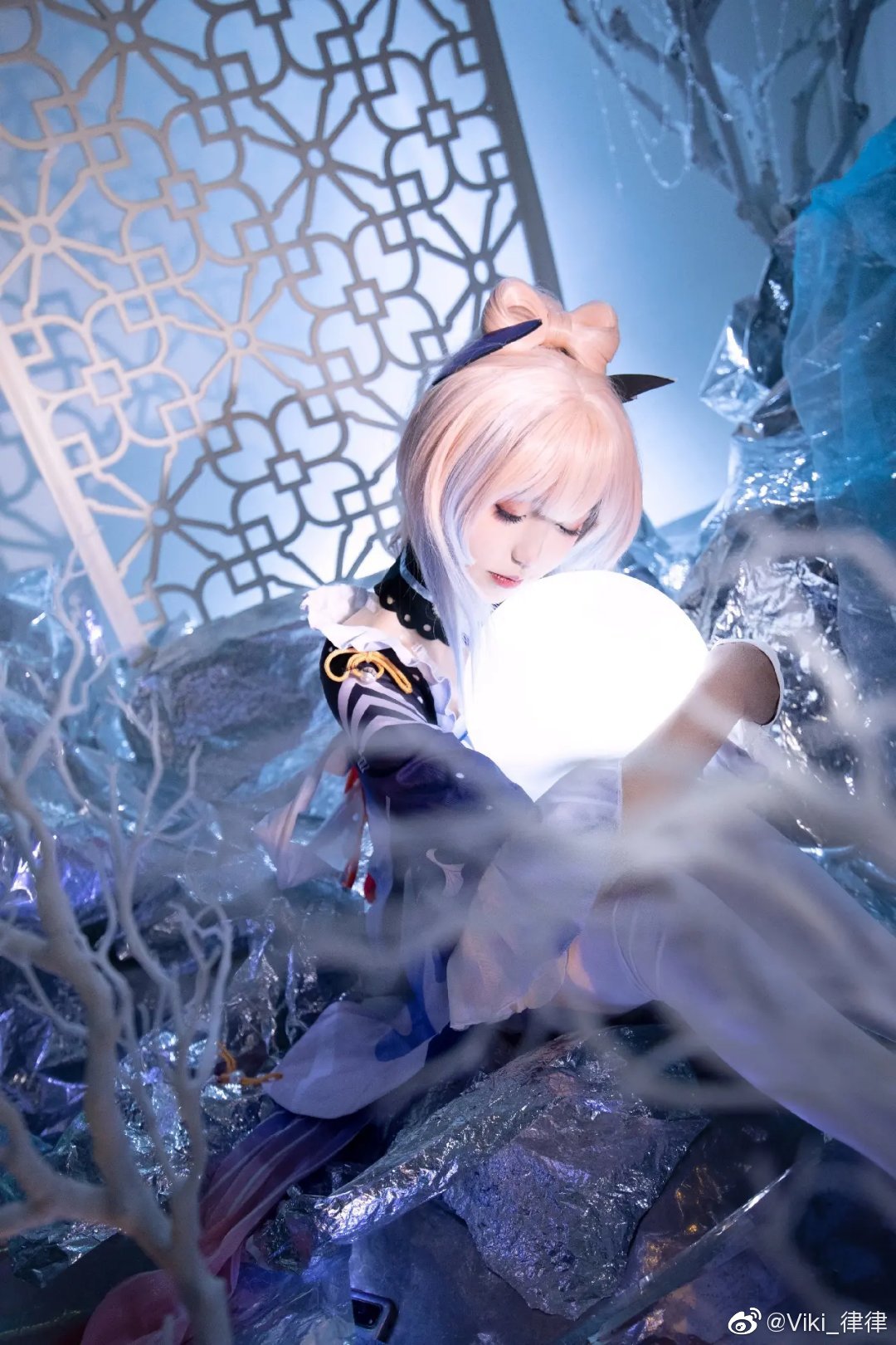 【COS】原神 珊瑚宫心海cos 大家都抽到心海了吗@Viki_律律 COSPLAY-第2张