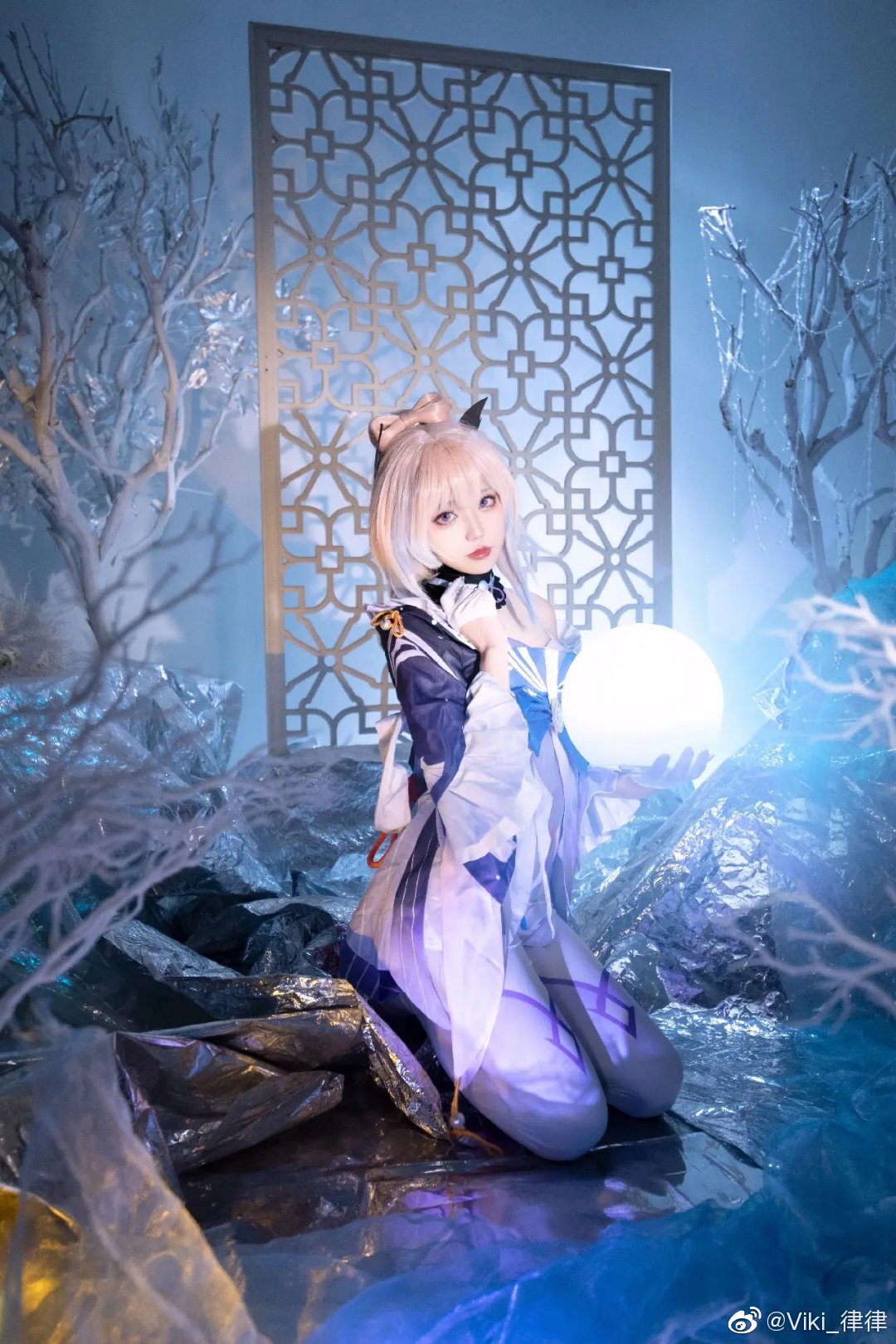 【COS】原神 珊瑚宫心海cos 大家都抽到心海了吗@Viki_律律 COSPLAY-第4张