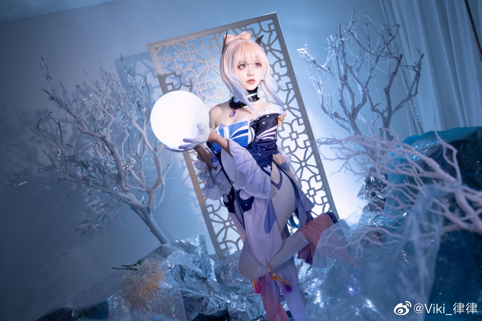 【COS】原神 珊瑚宫心海cos 大家都抽到心海了吗@Viki_律律 COSPLAY-第8张