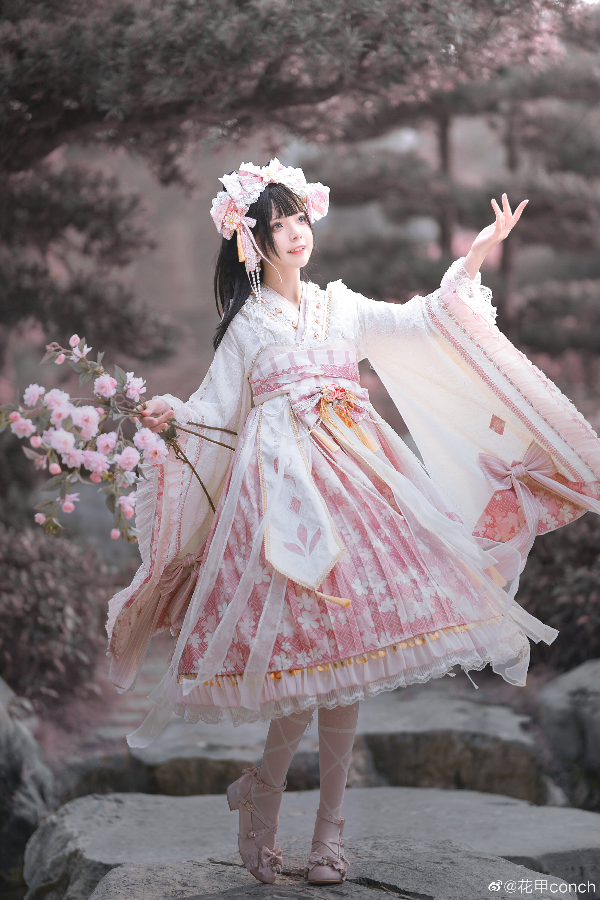 图片[5]-【lolita装扮】稻荷恋@花甲conch-米哈社