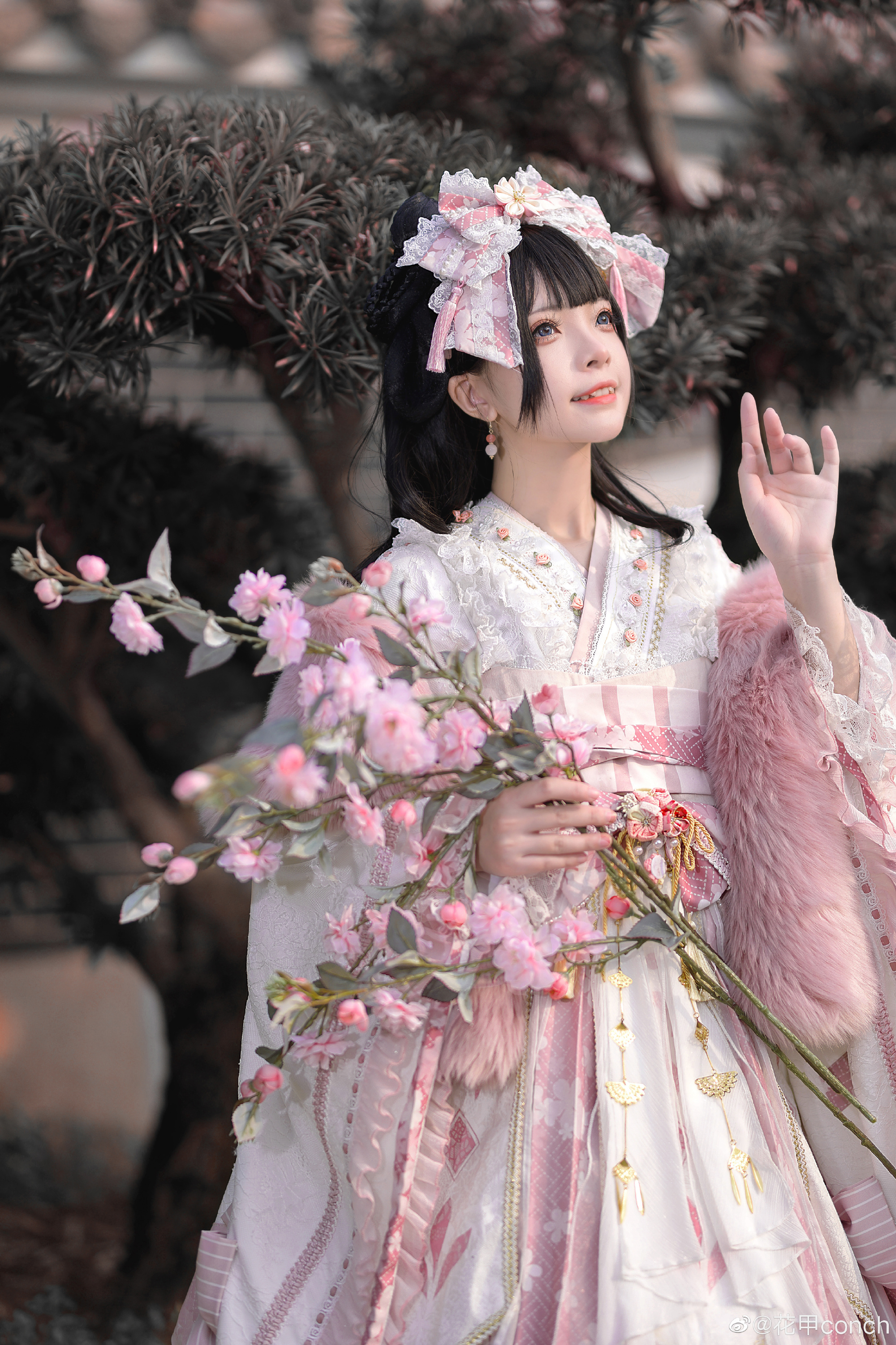 图片[2]-【lolita装扮】稻荷恋@花甲conch-米哈社