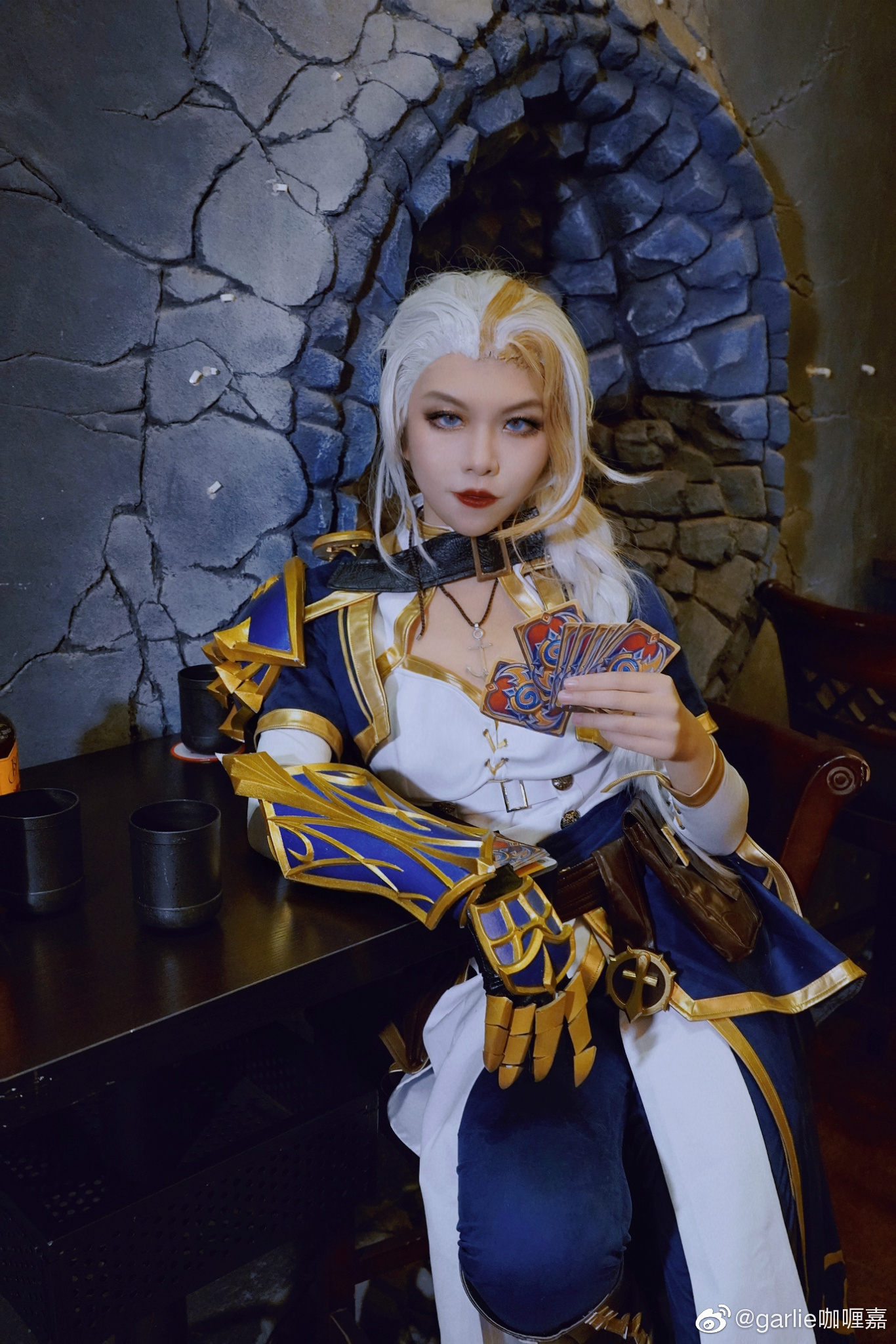 为了联盟！！永远支持联盟！！ 炉石传说 奥特兰克的决裂@garlie咖喱嘉 COSPLAY-第2张