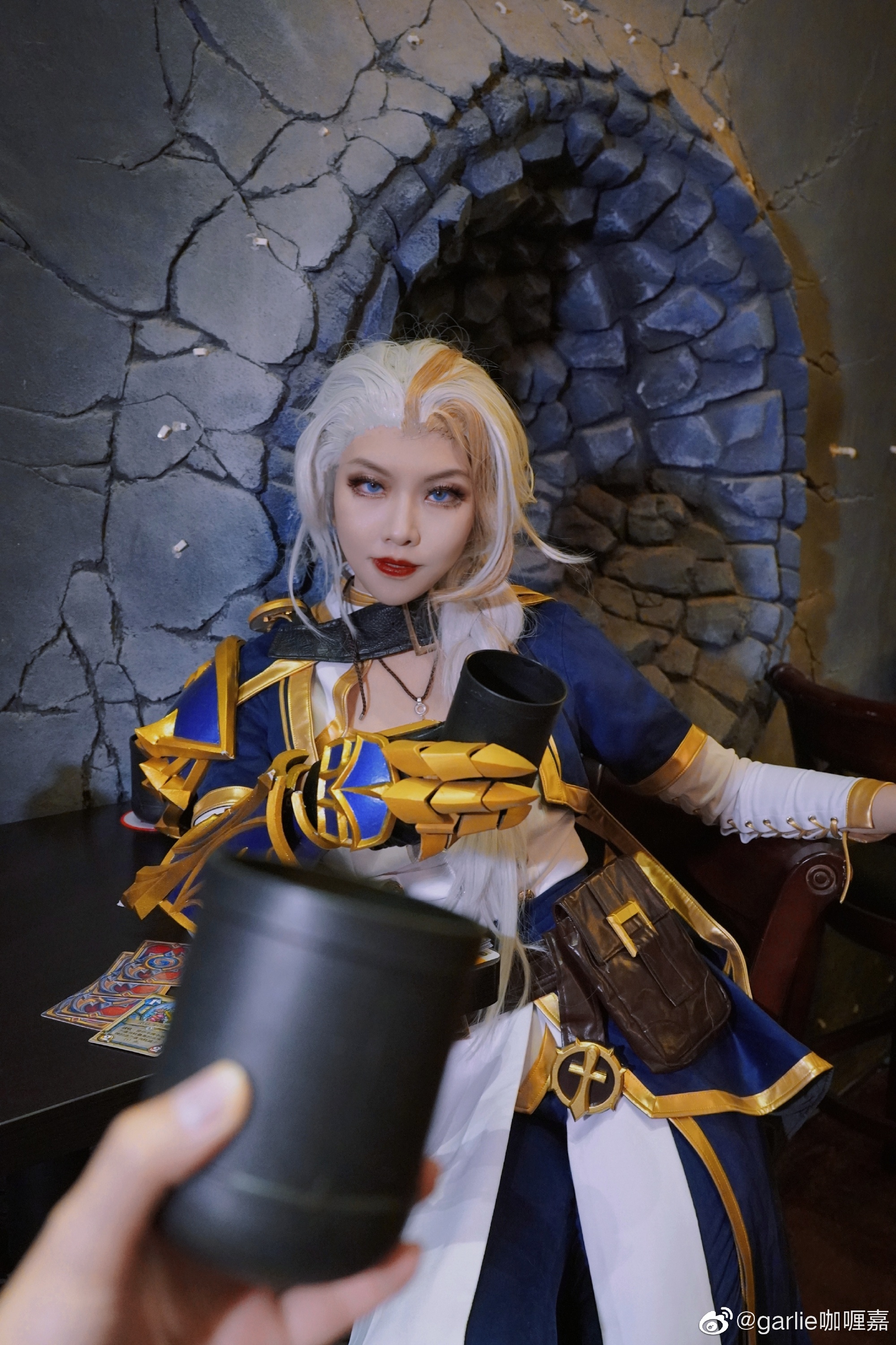 为了联盟！！永远支持联盟！！ 炉石传说 奥特兰克的决裂@garlie咖喱嘉 COSPLAY-第1张