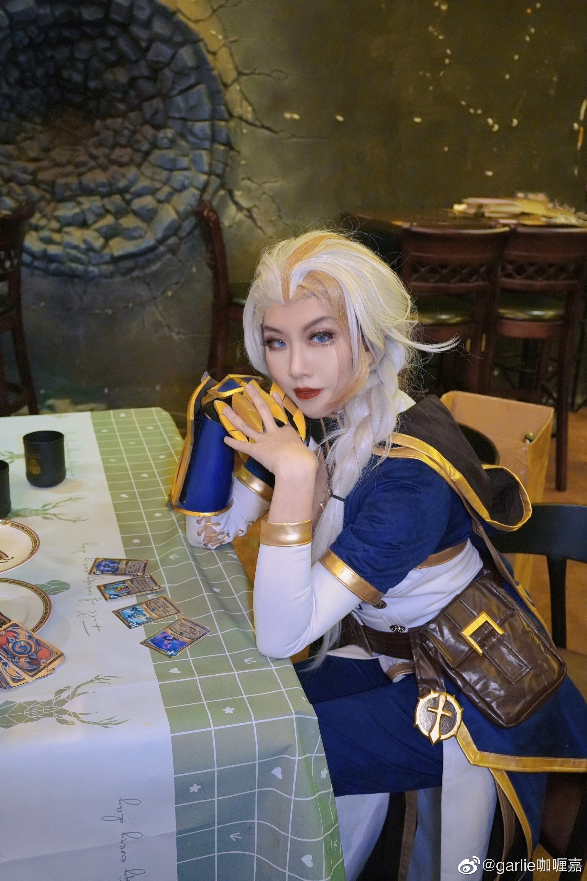 为了联盟！！永远支持联盟！！ 炉石传说 奥特兰克的决裂@garlie咖喱嘉 COSPLAY-第8张