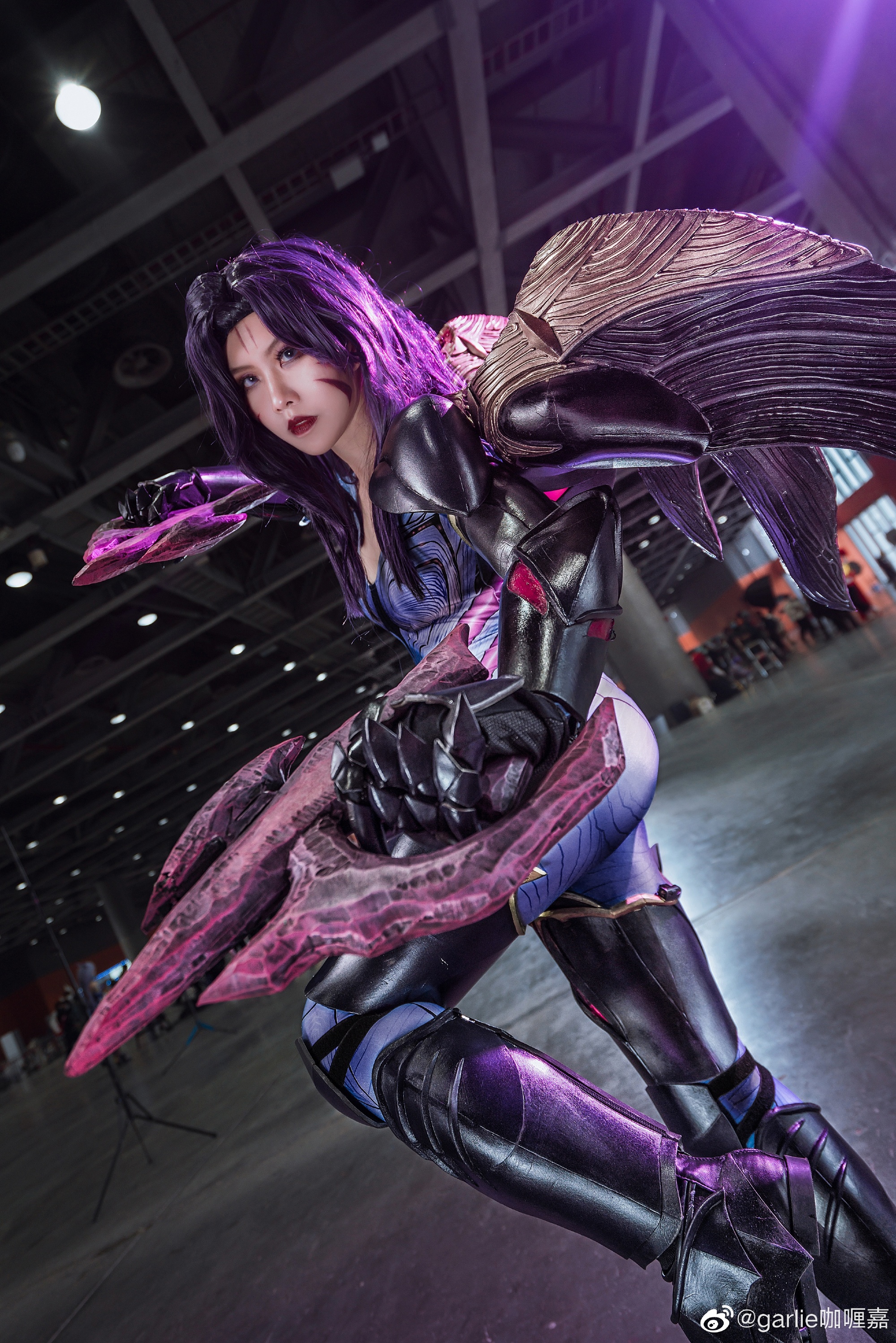 【COS正片】我回来，是为了那些回不来的人 英雄联盟 卡莎@garlie咖喱嘉 COSPLAY-第7张