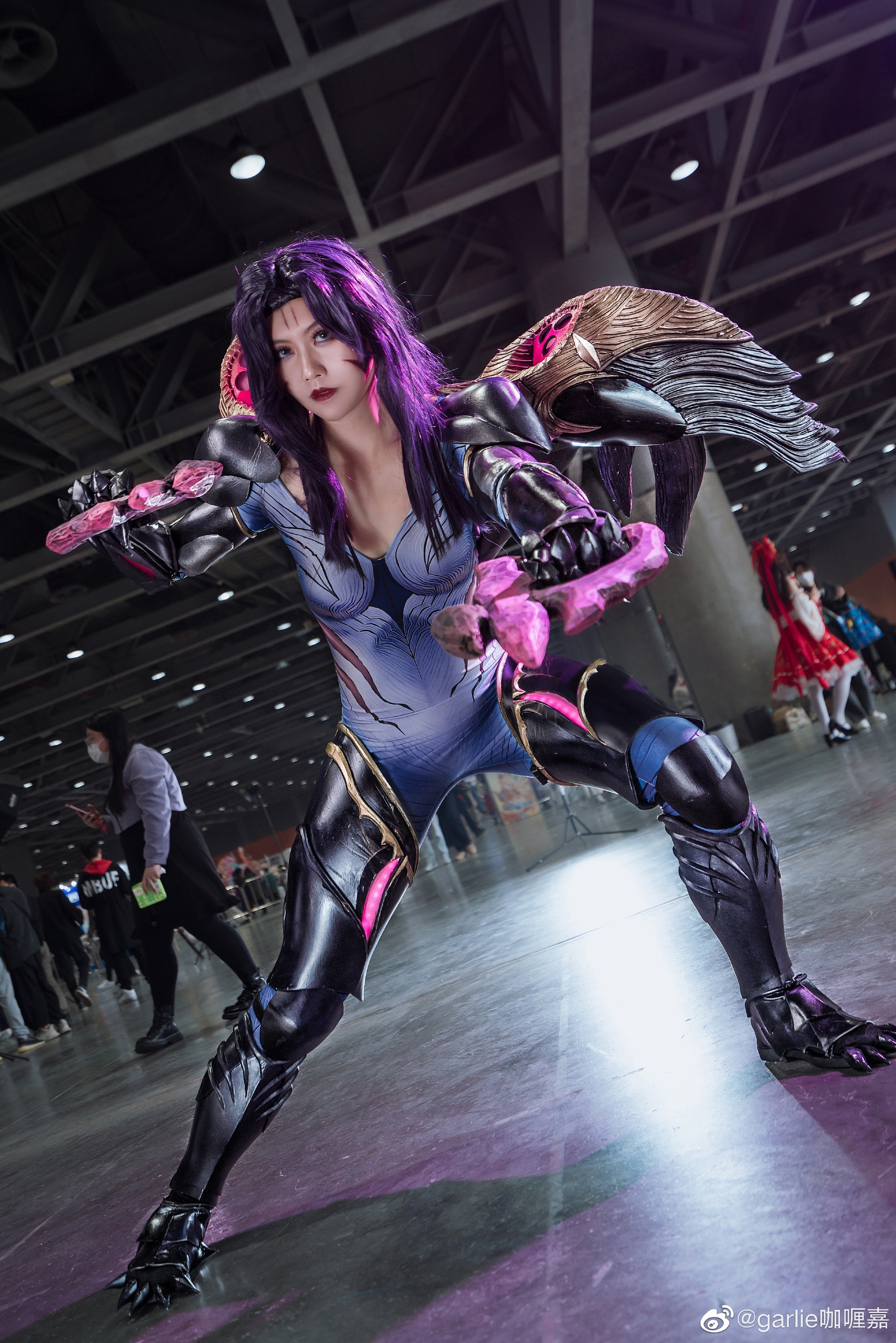 【COS正片】我回来，是为了那些回不来的人 英雄联盟 卡莎@garlie咖喱嘉 COSPLAY-第3张