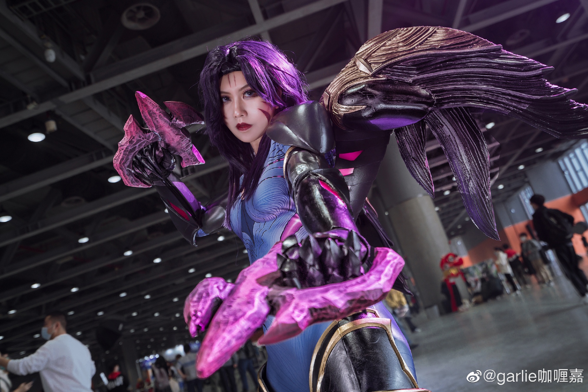 【COS正片】我回来，是为了那些回不来的人 英雄联盟 卡莎@garlie咖喱嘉 COSPLAY-第5张