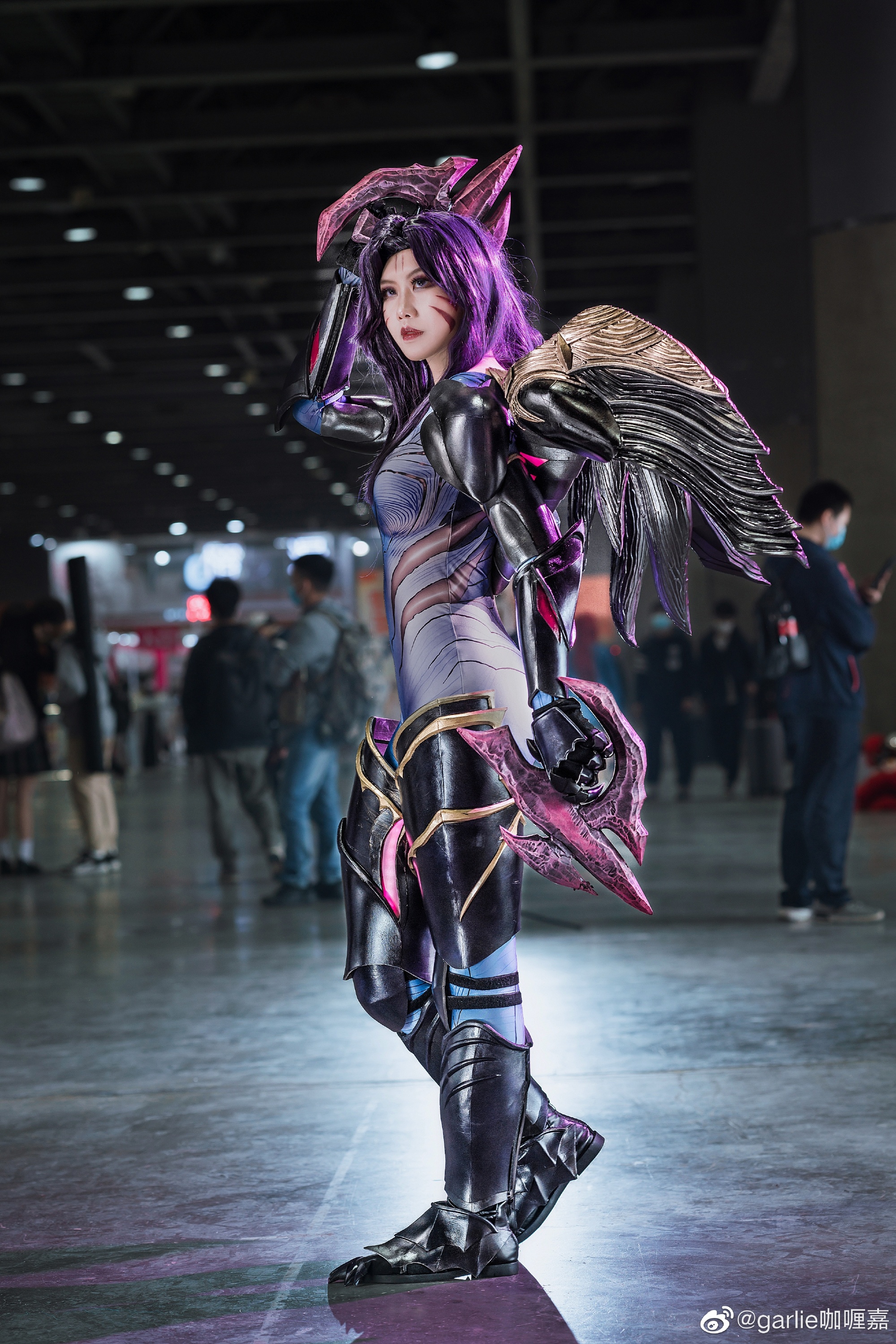【COS正片】我回来，是为了那些回不来的人 英雄联盟 卡莎@garlie咖喱嘉 COSPLAY-第6张