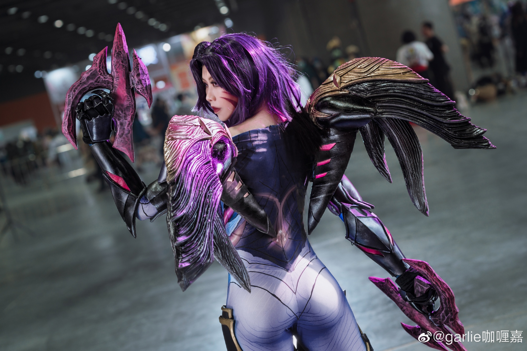 【COS正片】我回来，是为了那些回不来的人 英雄联盟 卡莎@garlie咖喱嘉 COSPLAY-第8张