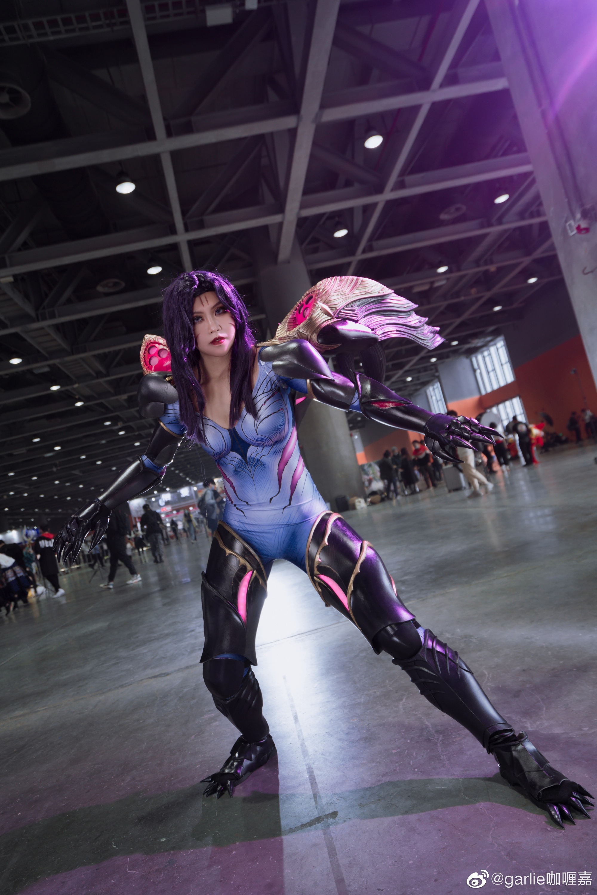 【COS正片】我回来，是为了那些回不来的人 英雄联盟 卡莎@garlie咖喱嘉 COSPLAY-第9张