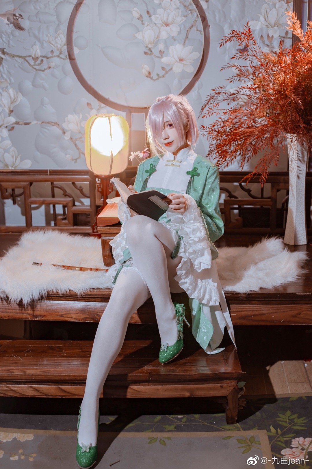 前辈，你也喜欢古典的服装吗？ FGO@-九曲jean- COSPLAY-第1张