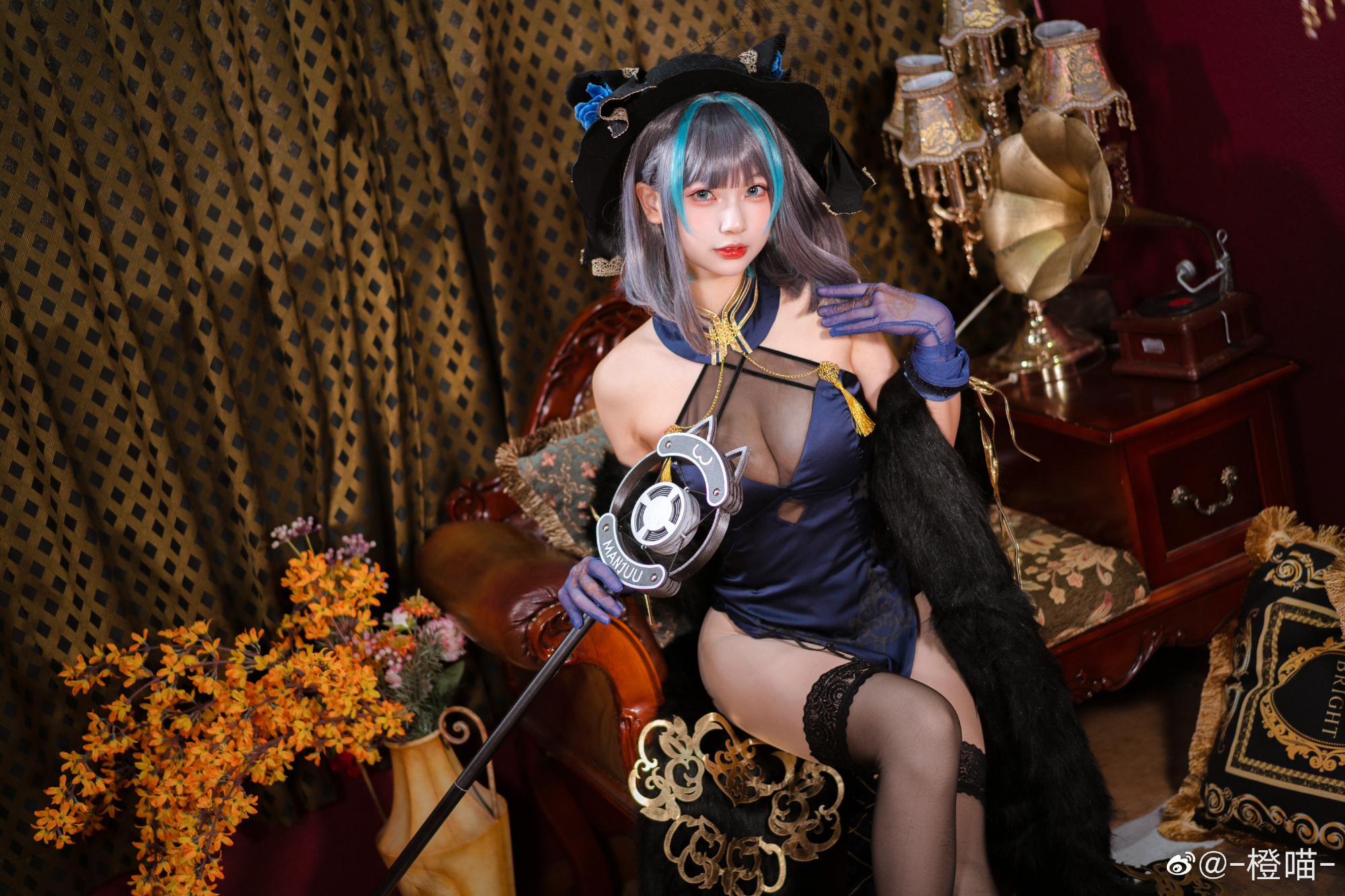 碧蓝航线 柴郡cos@-橙喵- COSPLAY-第9张