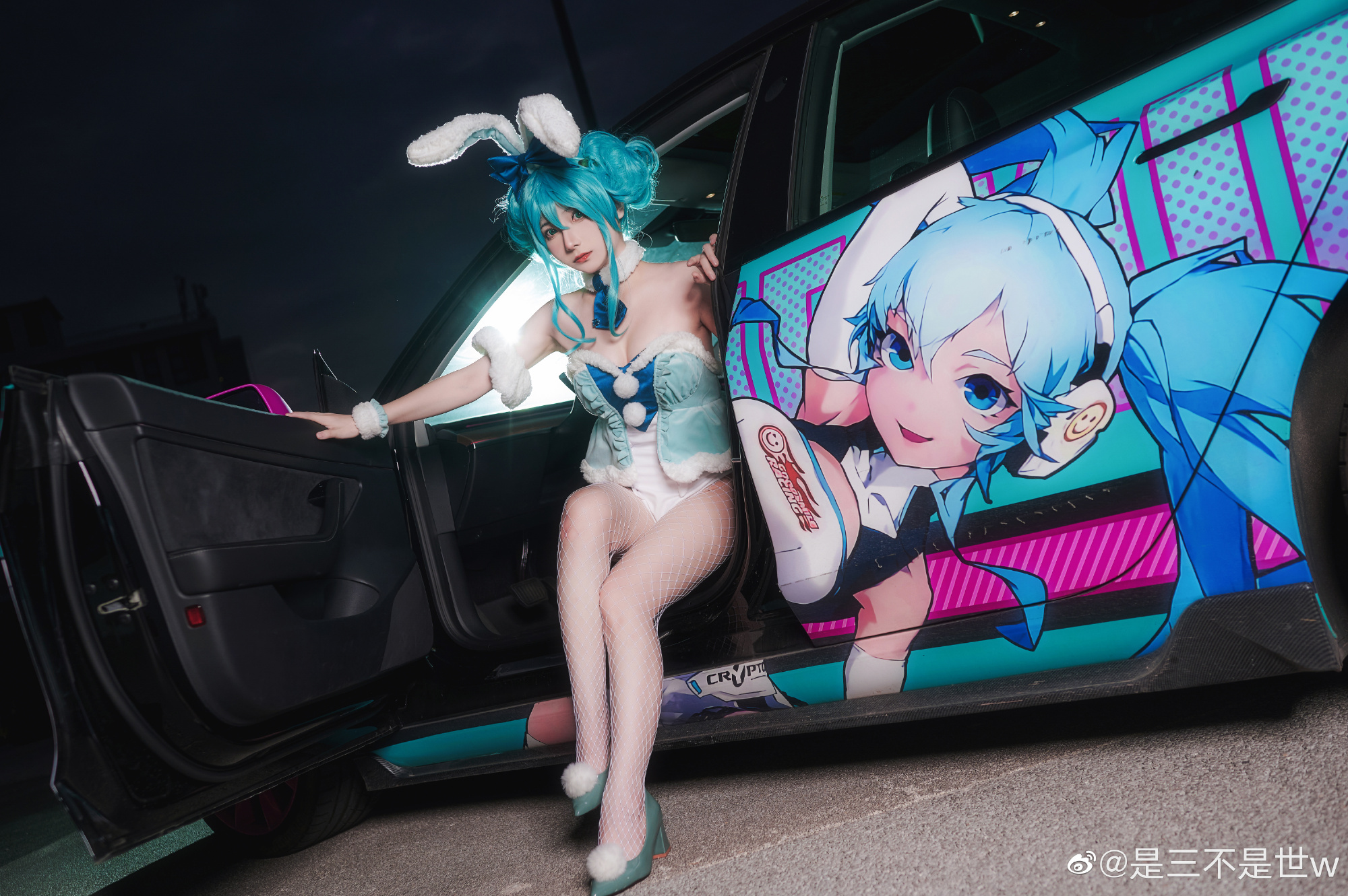 [COS]“发光不是太阳的权利,其实你也可以。” MIKU 初音未来@是三不是世w COSPLAY-第6张