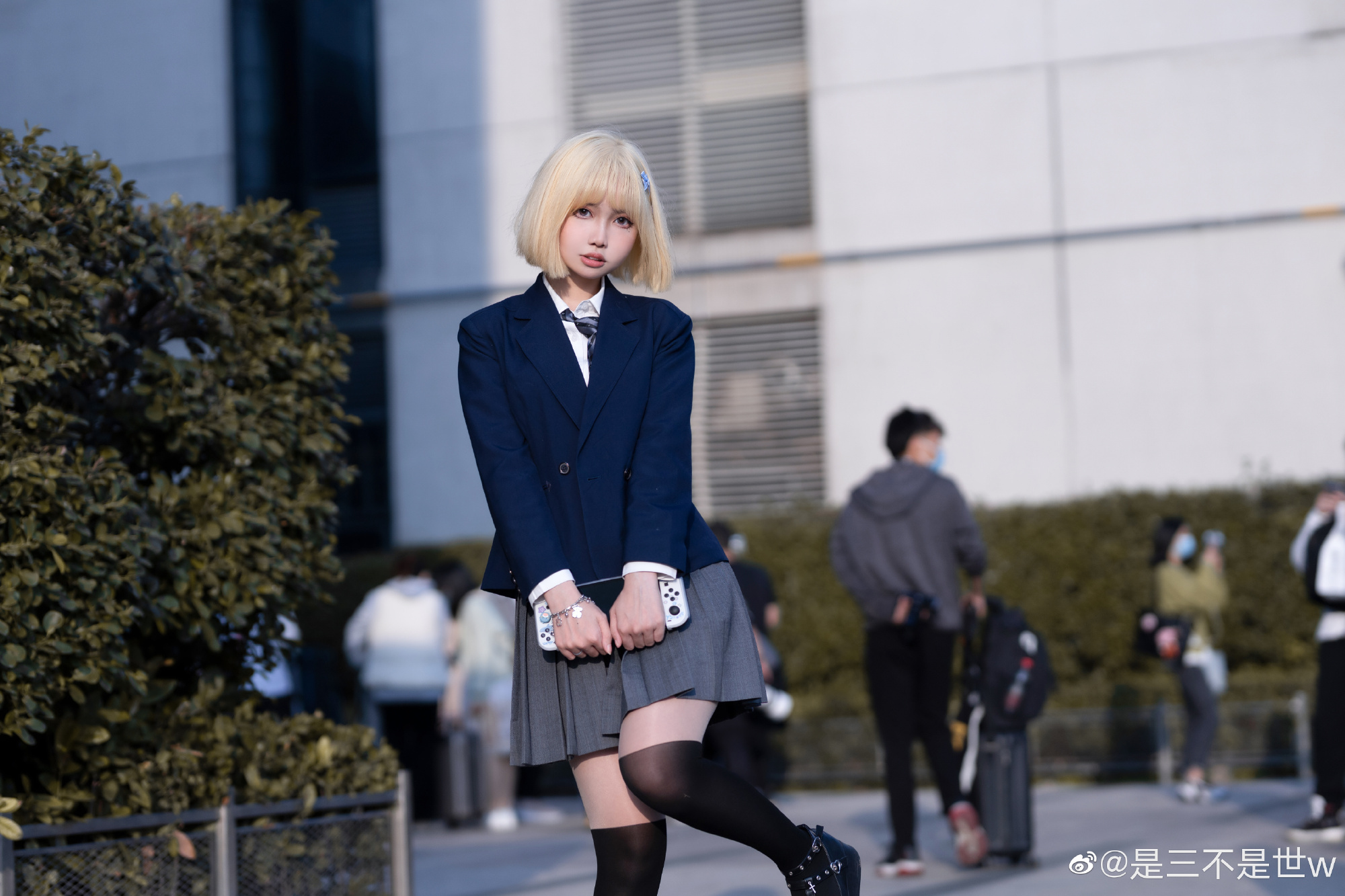 图片[1]-【JK妹子】好像喜欢的人和景都是突然遇到的.@洛桑w伊梓-米哈社