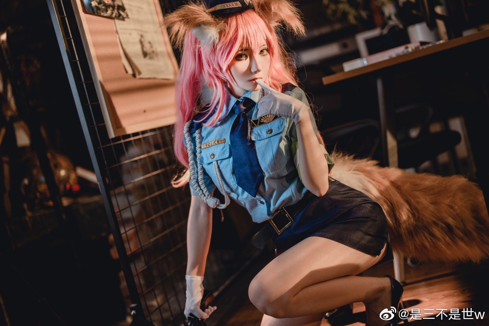 听说有人拒捕? @是三不是世w COSPLAY-第4张
