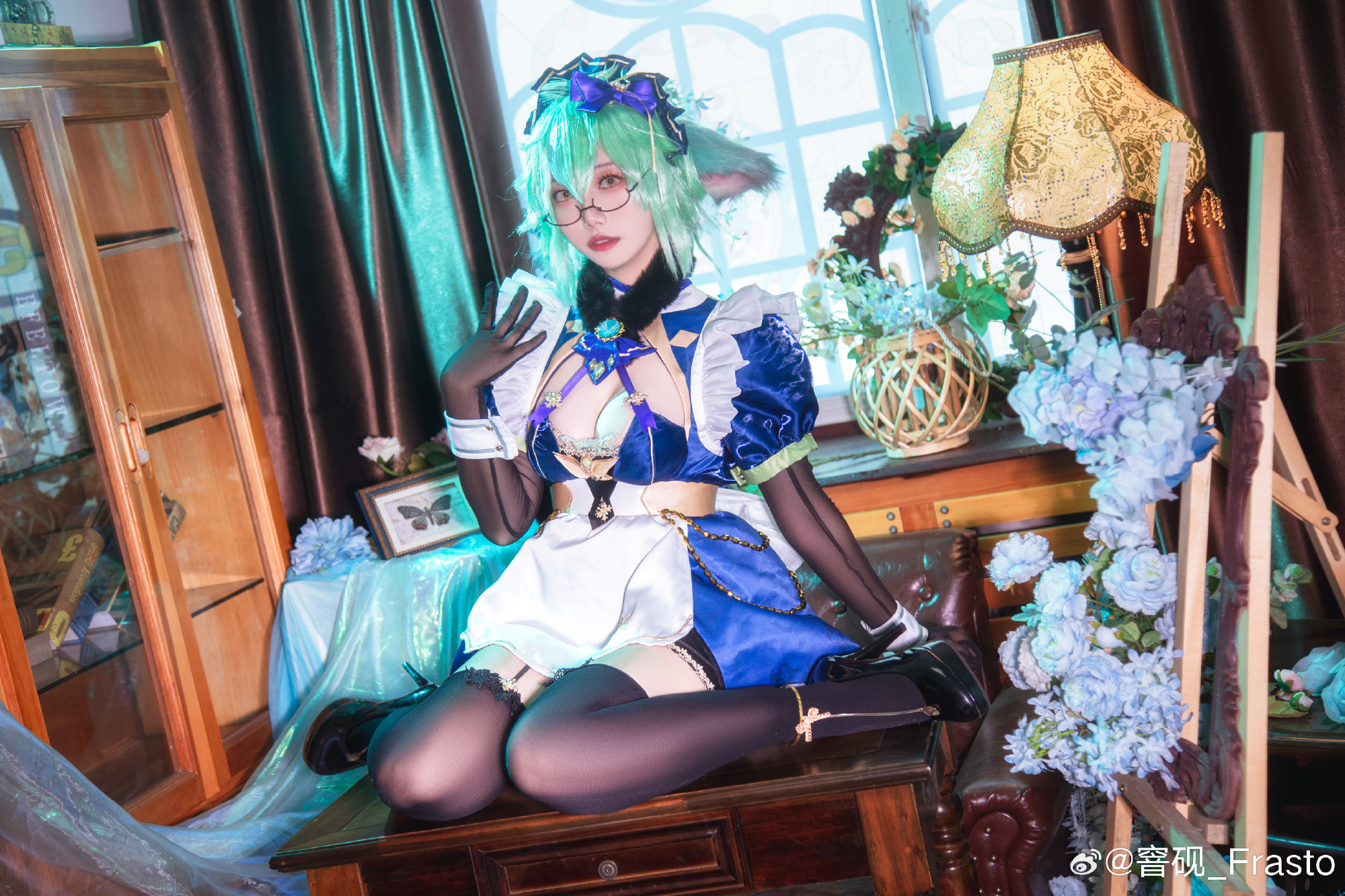 我是砂糖，一只小女仆~ 原神 砂糖@窨砚_Frasto COSPLAY-第2张