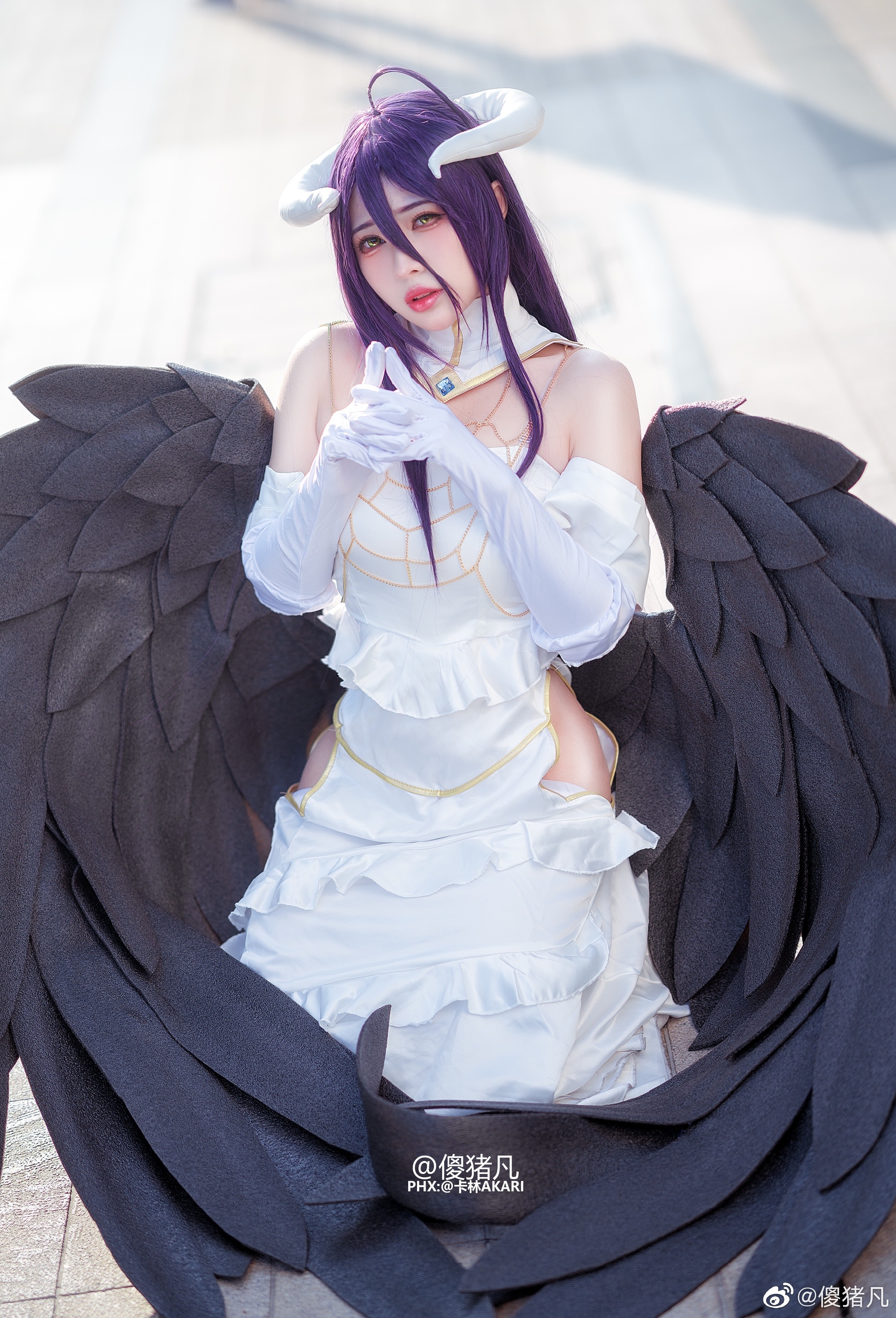 【COS正片】  安兹大人～ Overlord 雅儿贝德@傻猪凡 COSPLAY-第5张