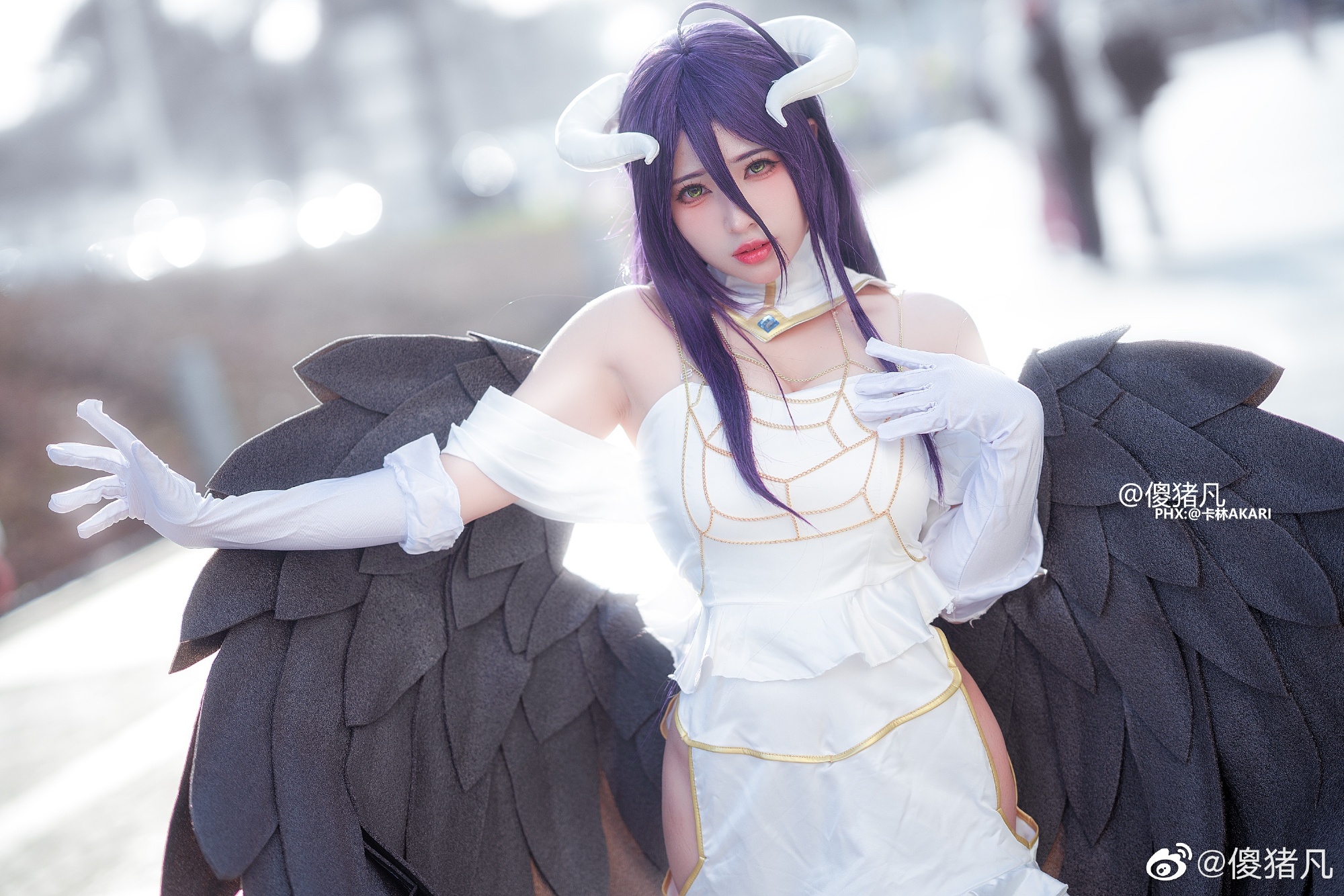 【COS正片】  安兹大人～ Overlord 雅儿贝德@傻猪凡 COSPLAY-第7张