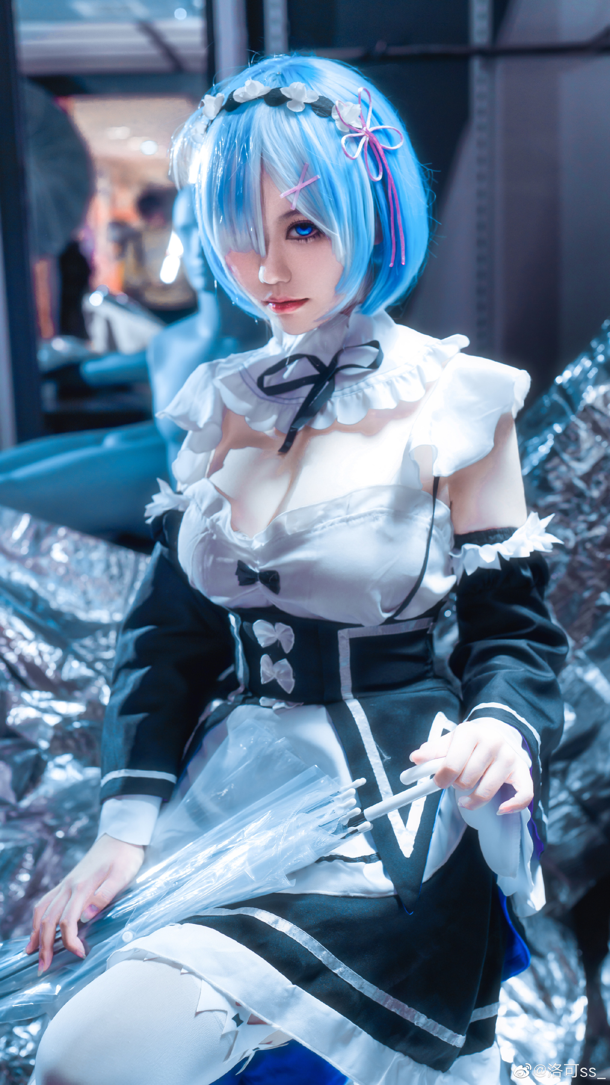 【COS】如果真爱有颜色? RE0 蕾姆cos 洛可ss_ COSPLAY-第5张
