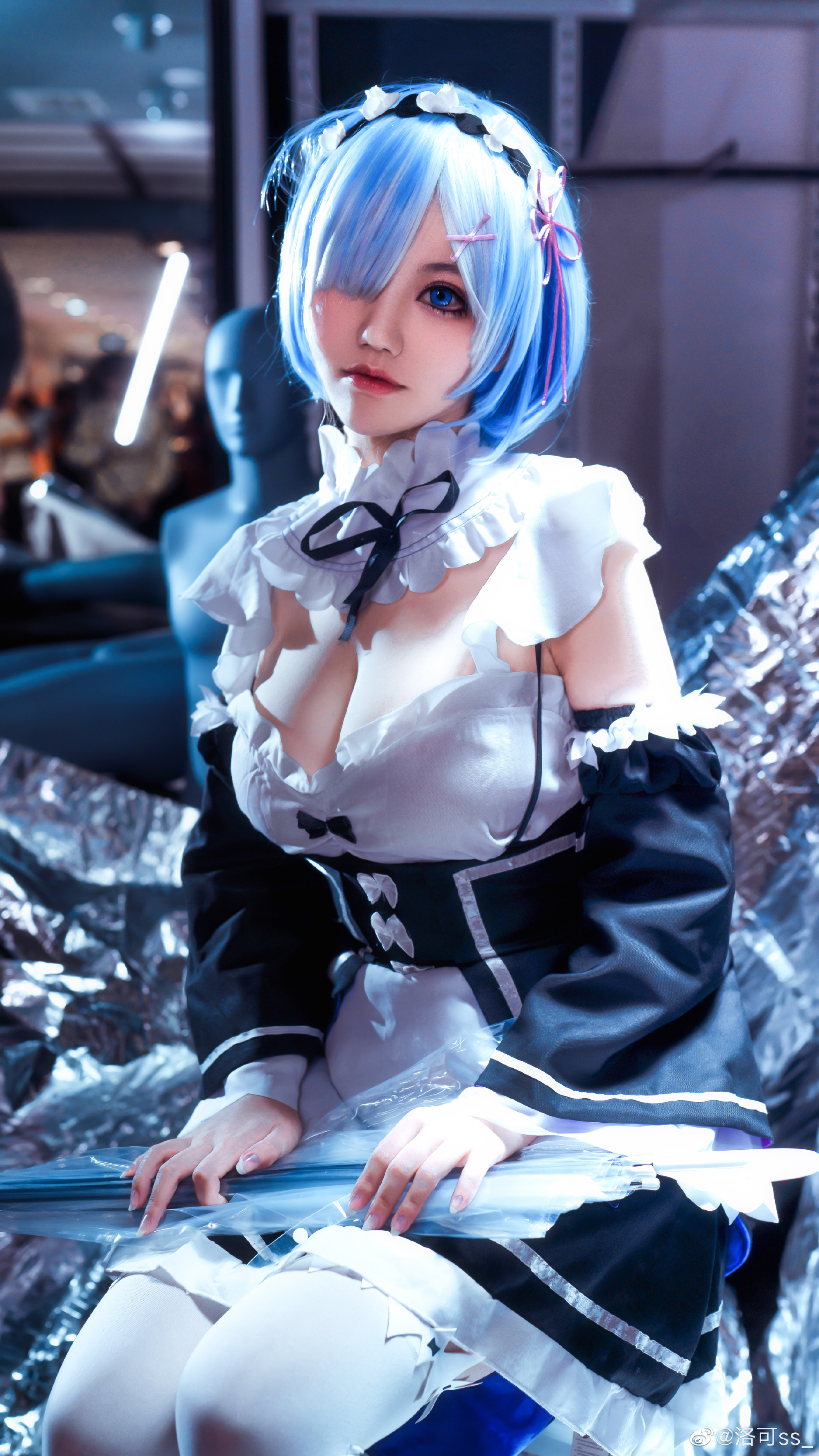 【COS】如果真爱有颜色? RE0 蕾姆cos 洛可ss_ COSPLAY-第2张