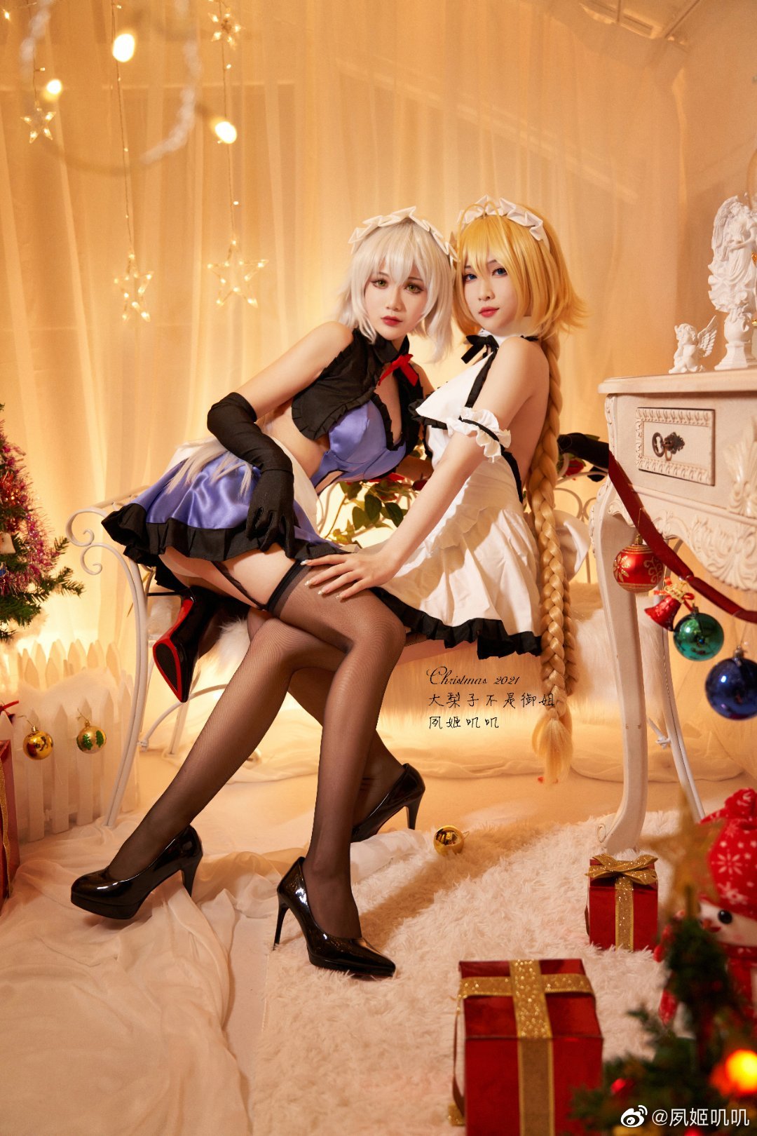 fgo 黑贞德 大梨子@大梨子不是御姐(原 一米八的大梨子)白贞德 @夙姬叽叽 COSPLAY-第6张