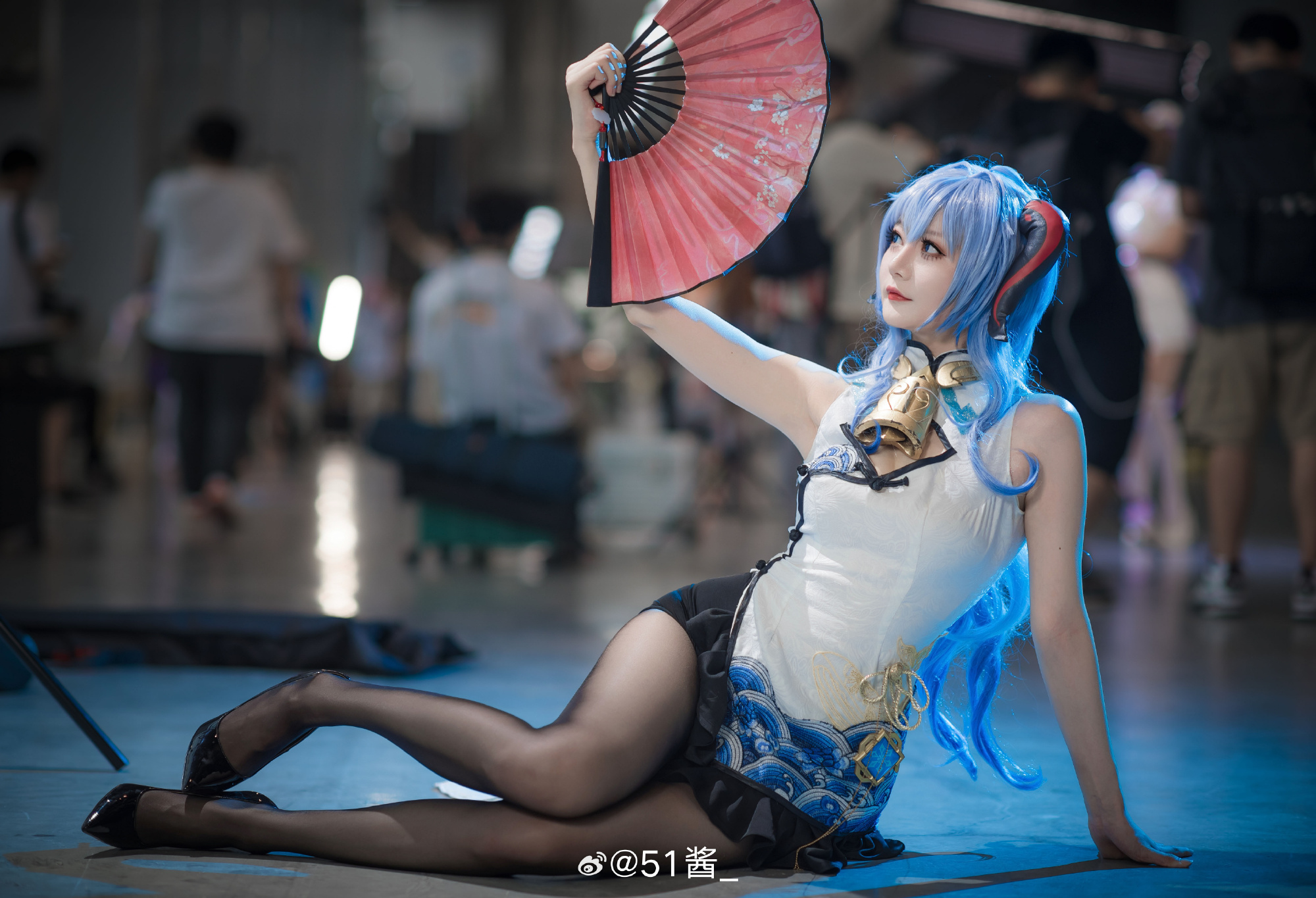 ☔️天青色等烟雨 而我在等你☔️ 原神 甘雨@51酱_ COSPLAY-第8张