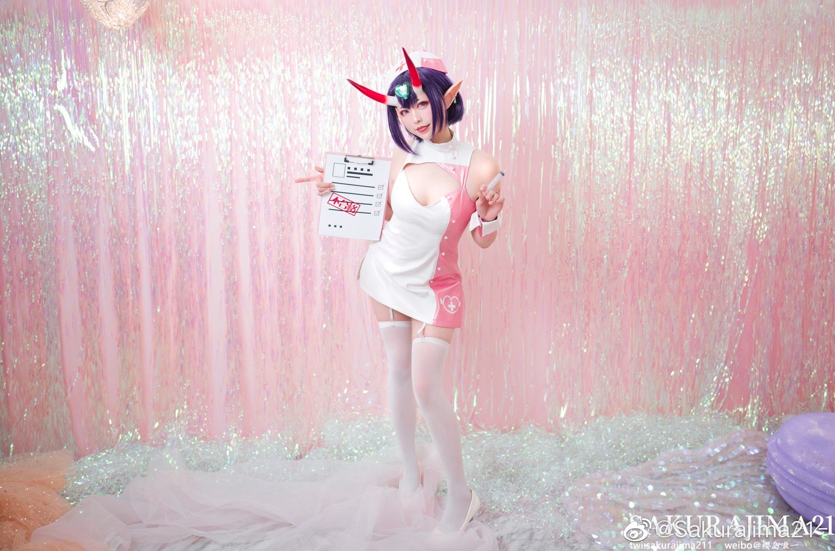 【COS】FGO 酒吞童子@Sakurajima21- COSPLAY-第3张