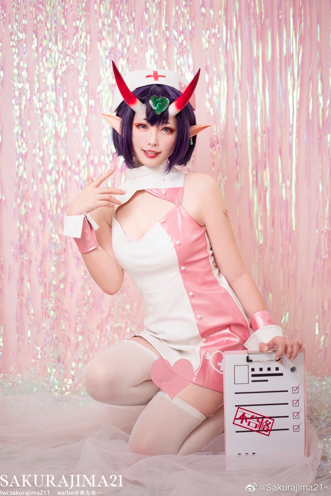 【COS】FGO 酒吞童子@Sakurajima21- COSPLAY-第5张