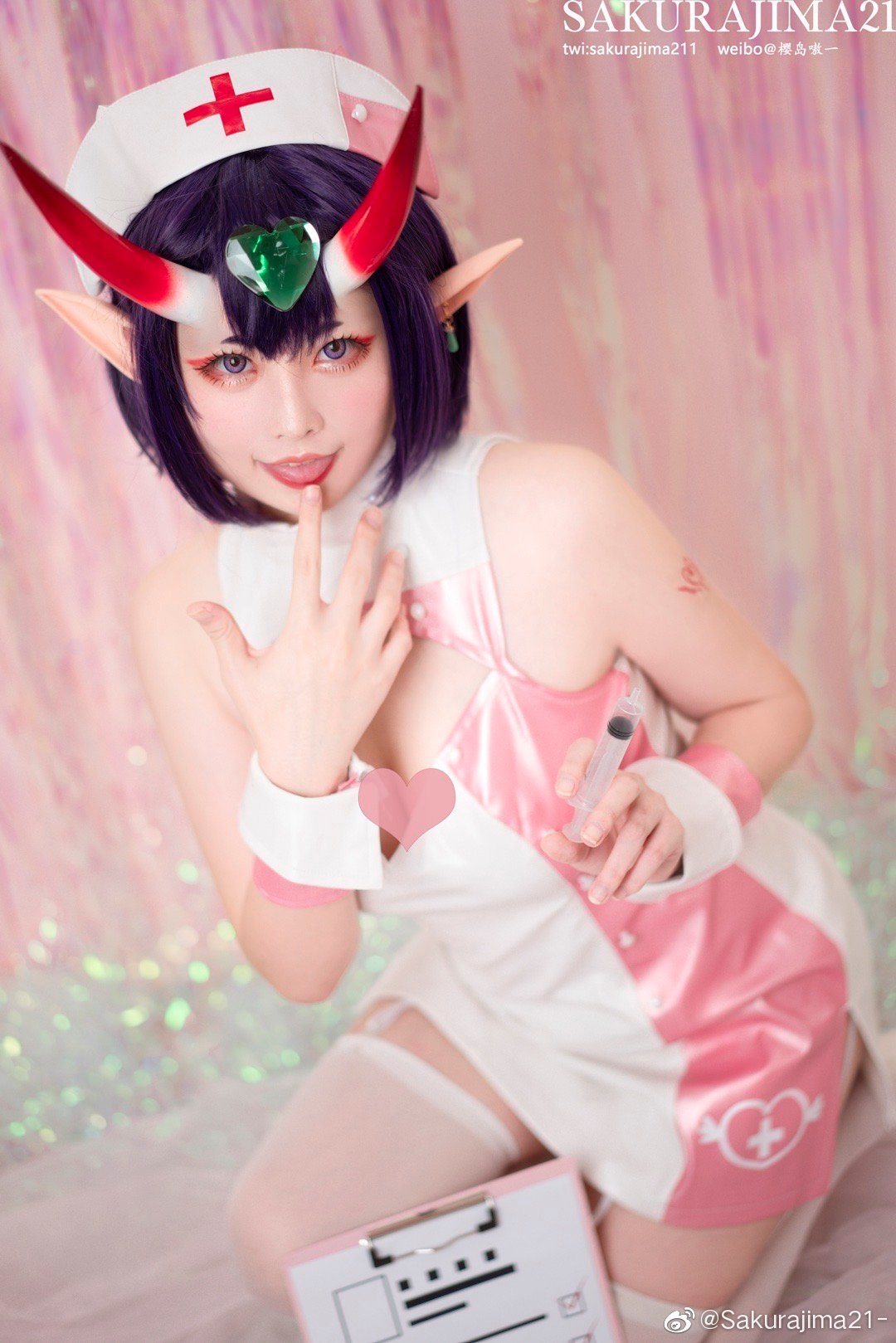 【COS】FGO 酒吞童子@Sakurajima21- COSPLAY-第6张