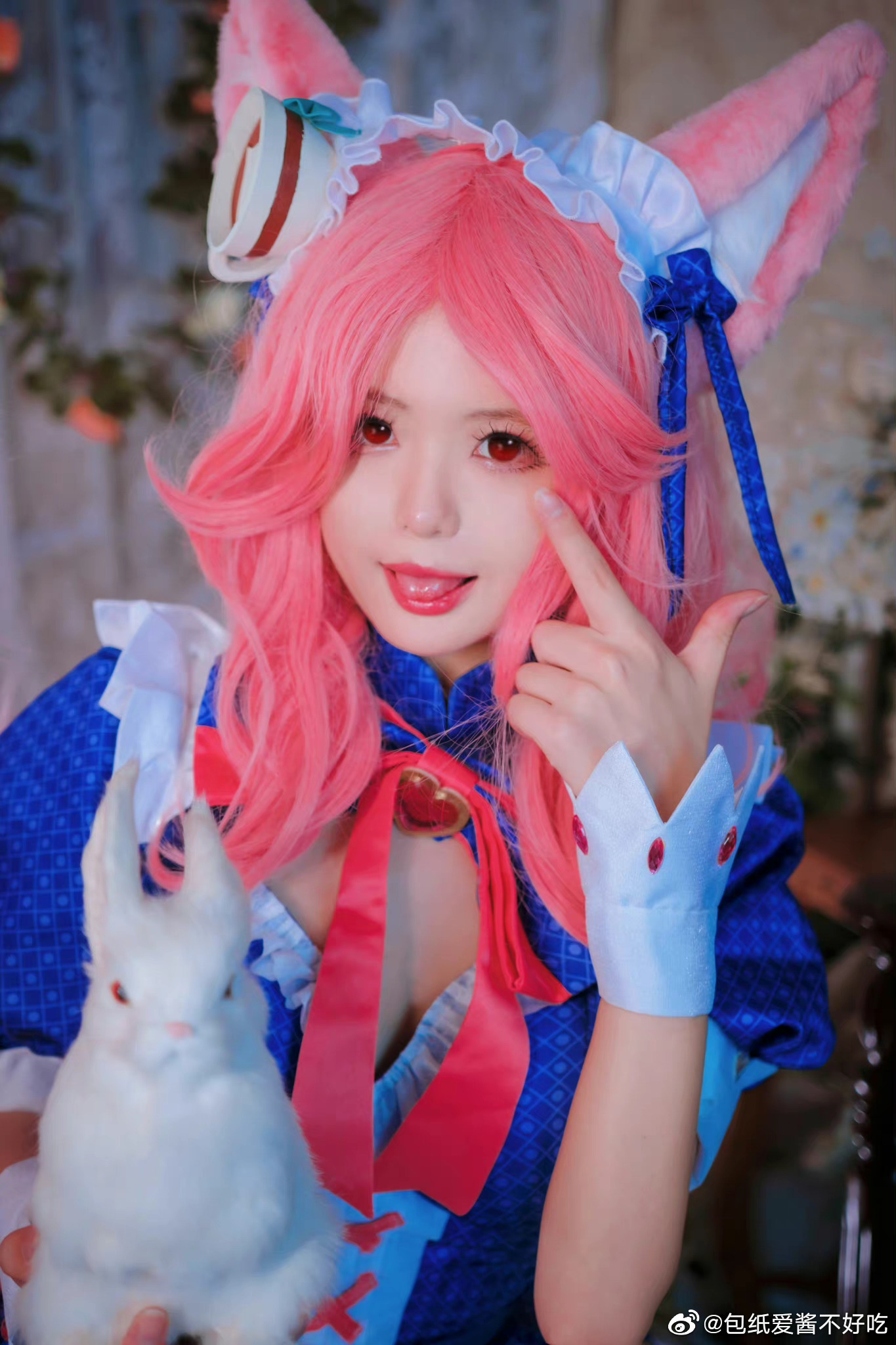 【COS】让你留恋的是甜点，还是那些与甜蜜有关的瞬间？ 王者荣耀妲己女仆咖啡cos@包纸爱酱不好吃 COSPLAY-第6张