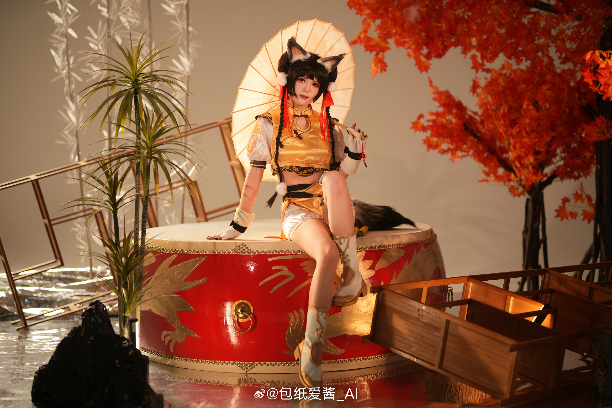 永劫无间 胡桃 龙之道cos@包纸爱酱_AI COSPLAY-第8张