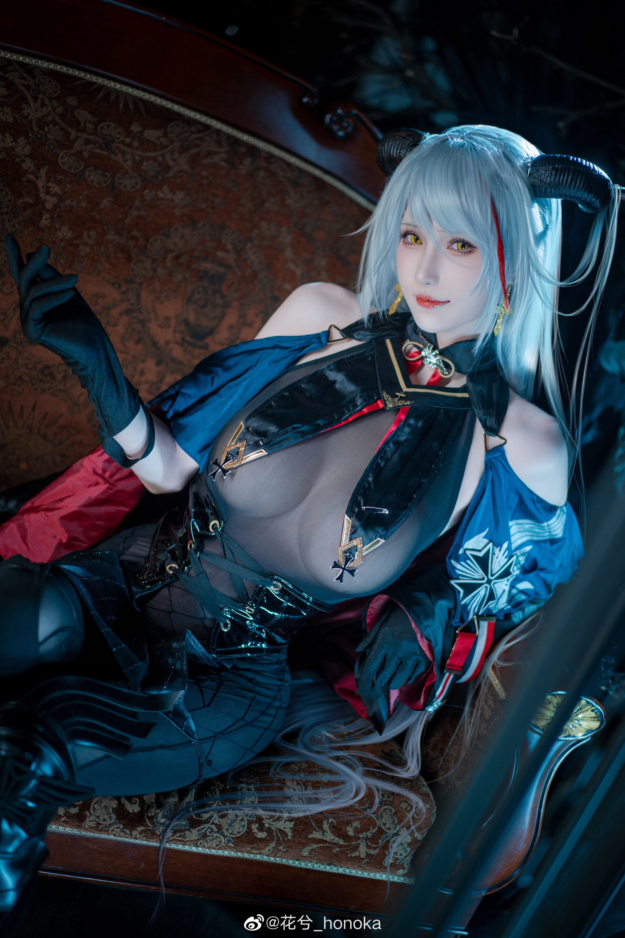 指挥官，想要我为你驱使海浪吗？ 碧蓝航线 埃吉尔@花兮_honoka-森女部落